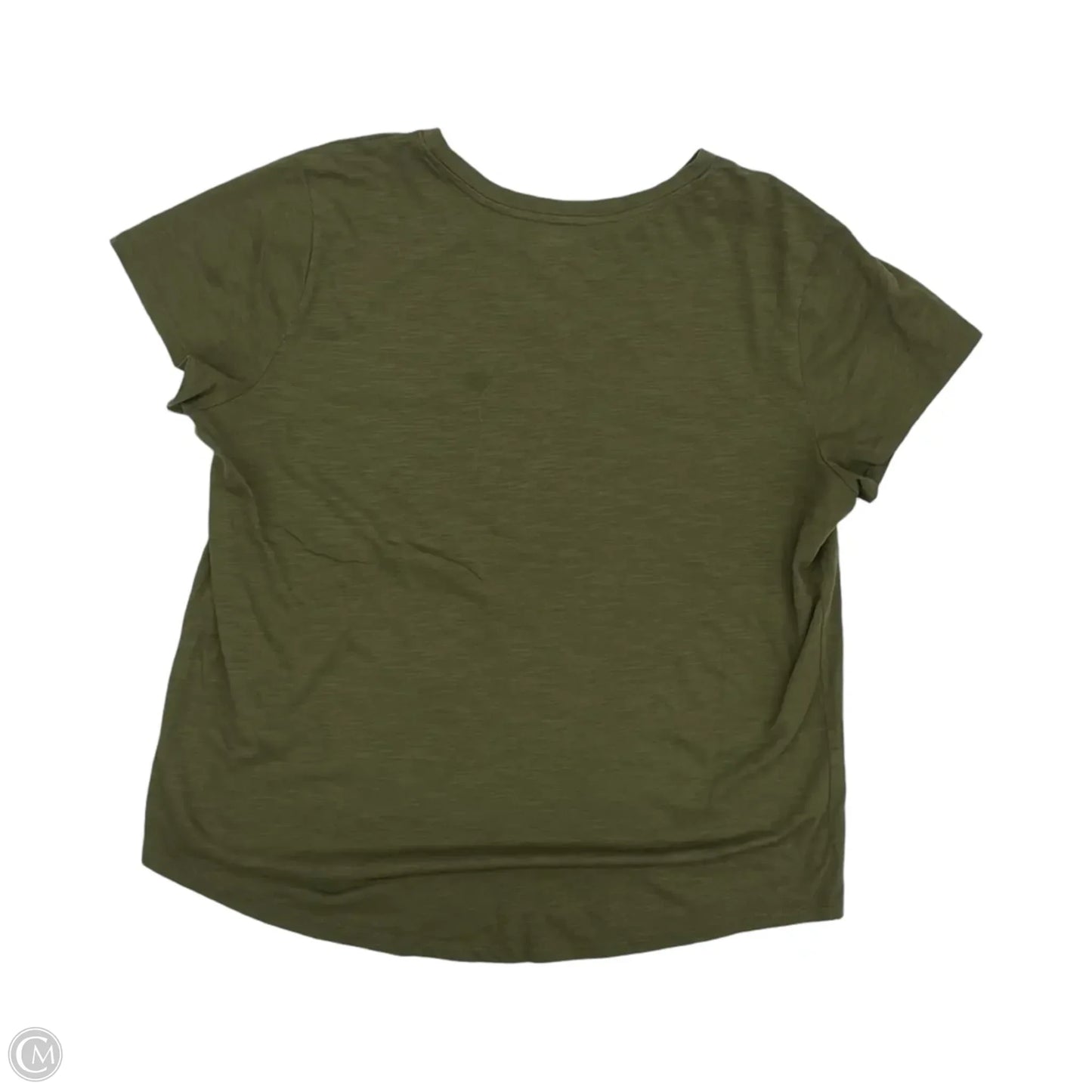 Top Short Sleeve Basic By Sonoma In Green, Size: Xl