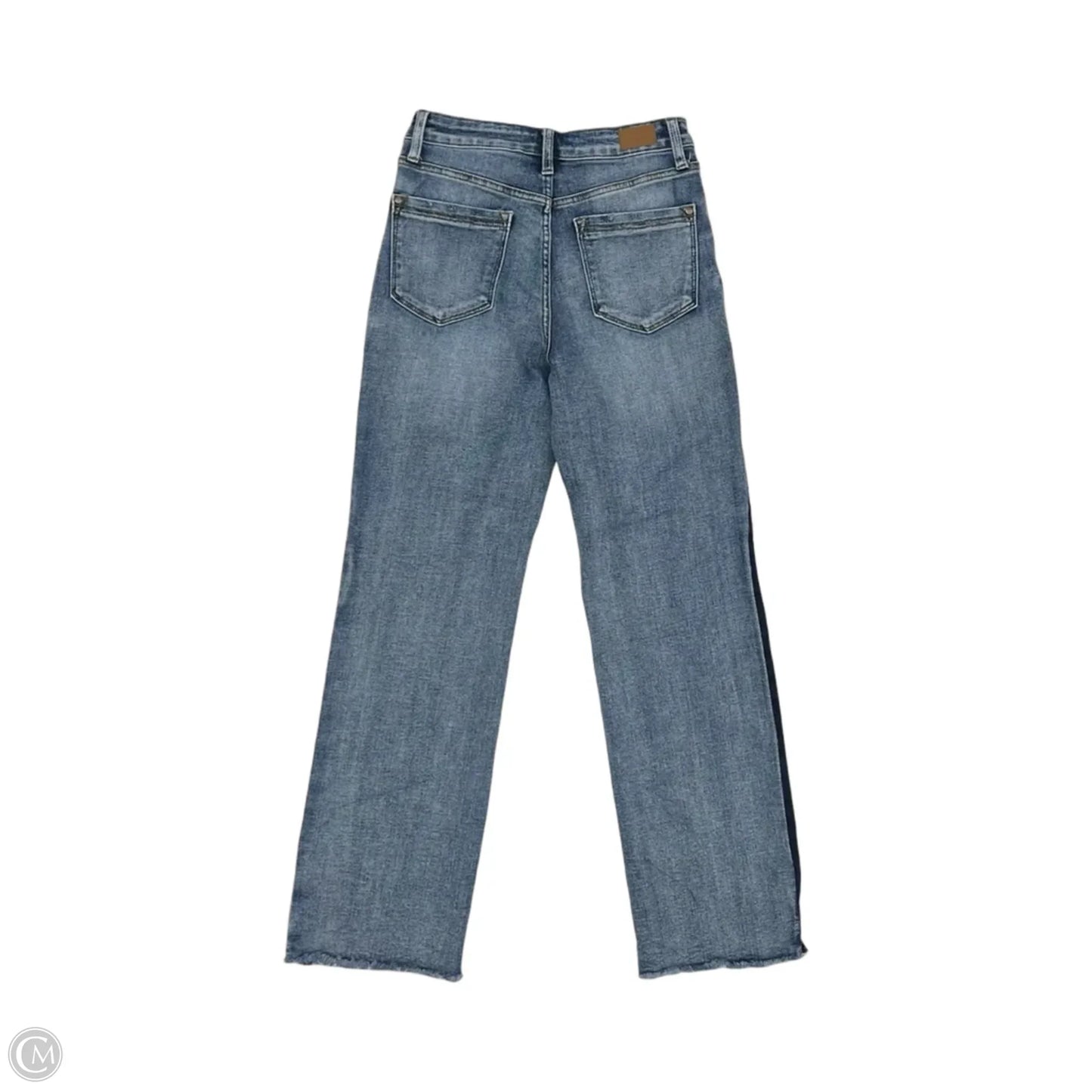 Jeans Straight By Judy Blue In Blue Denim, Size: 4