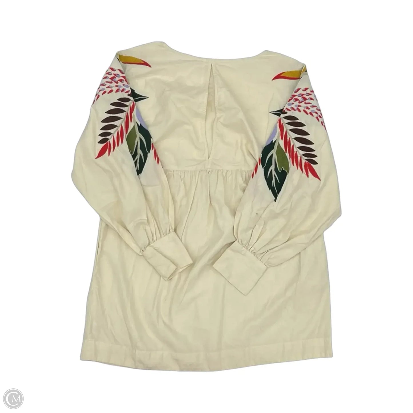 Tunic Long Sleeve By Free People In Cream, Size: S