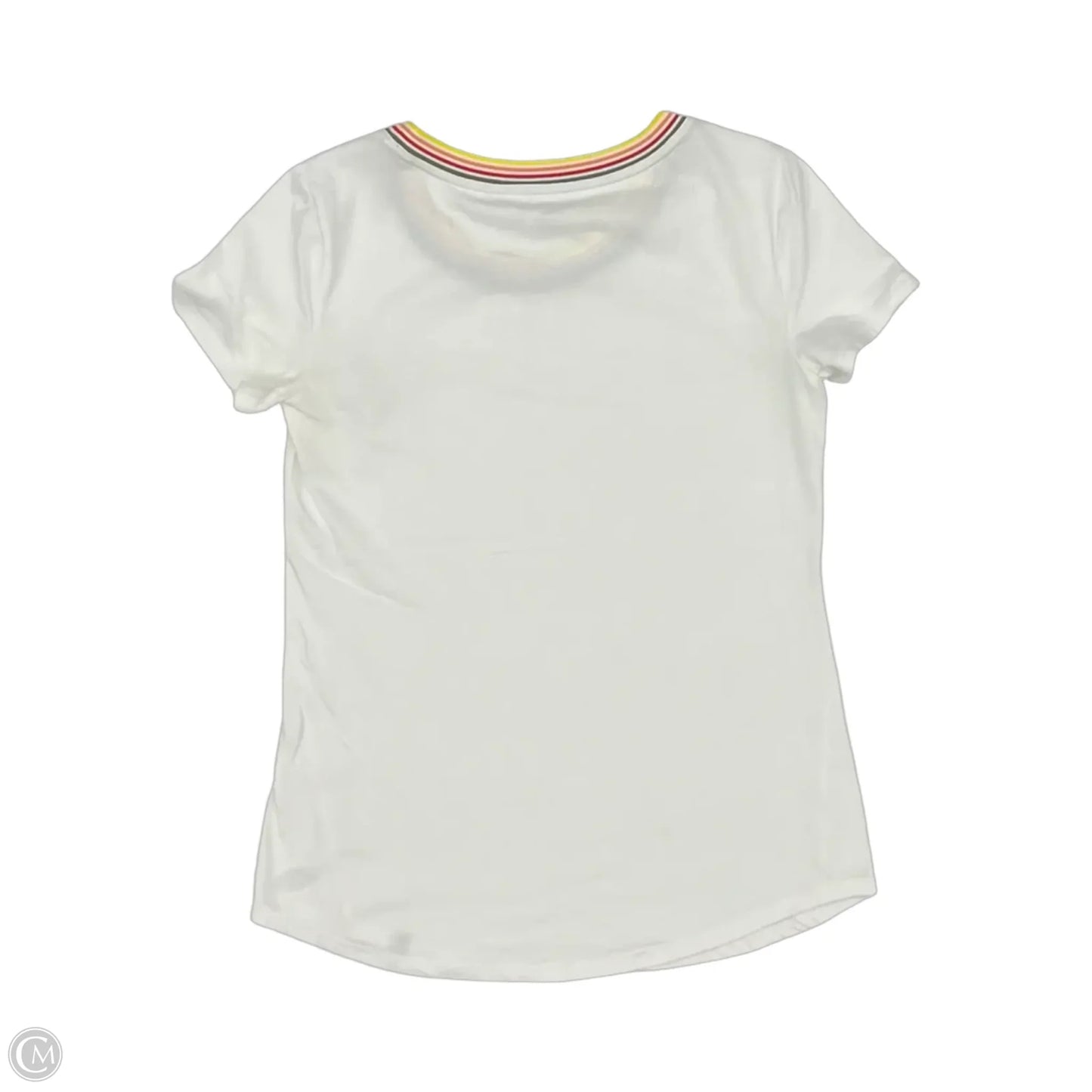 Top Short Sleeve By Talbots In White, Size: S