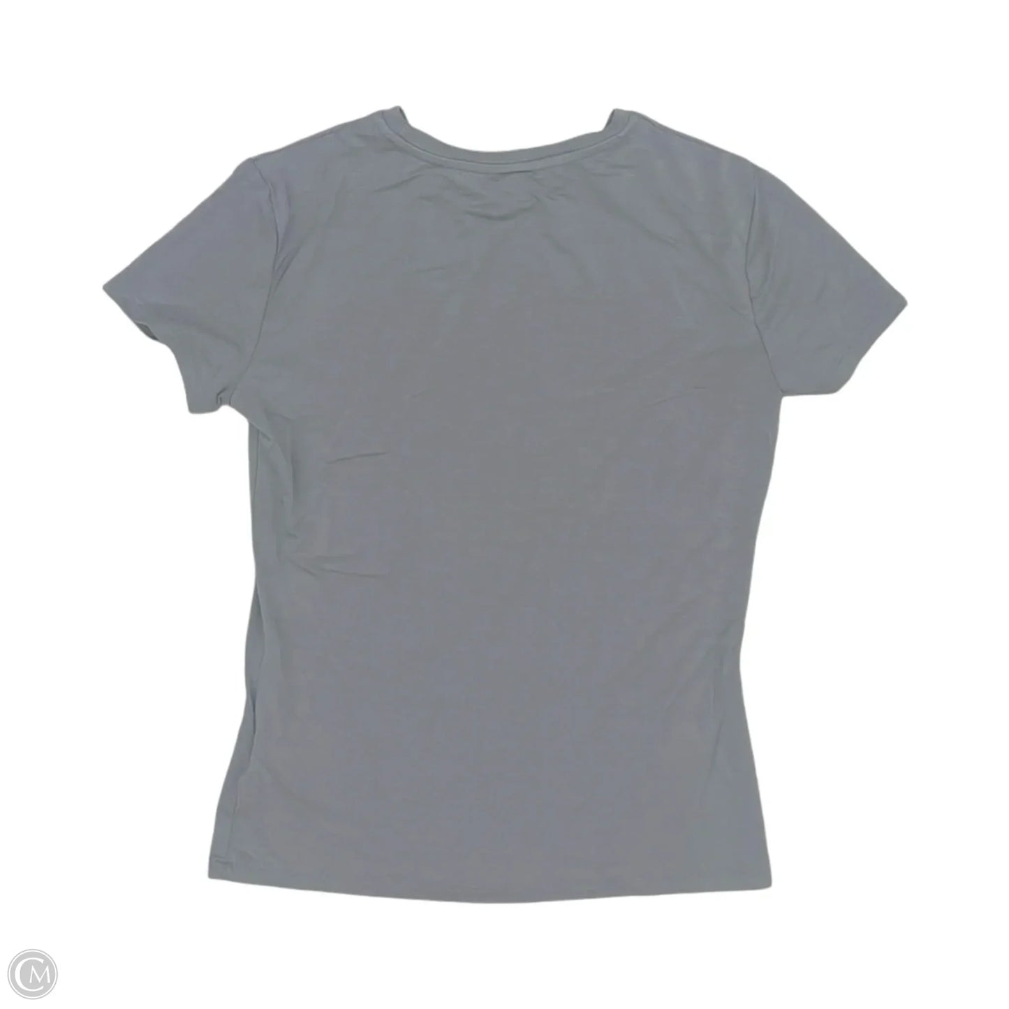 Top Short Sleeve Basic By Clothes Mentor In Grey, Size: M