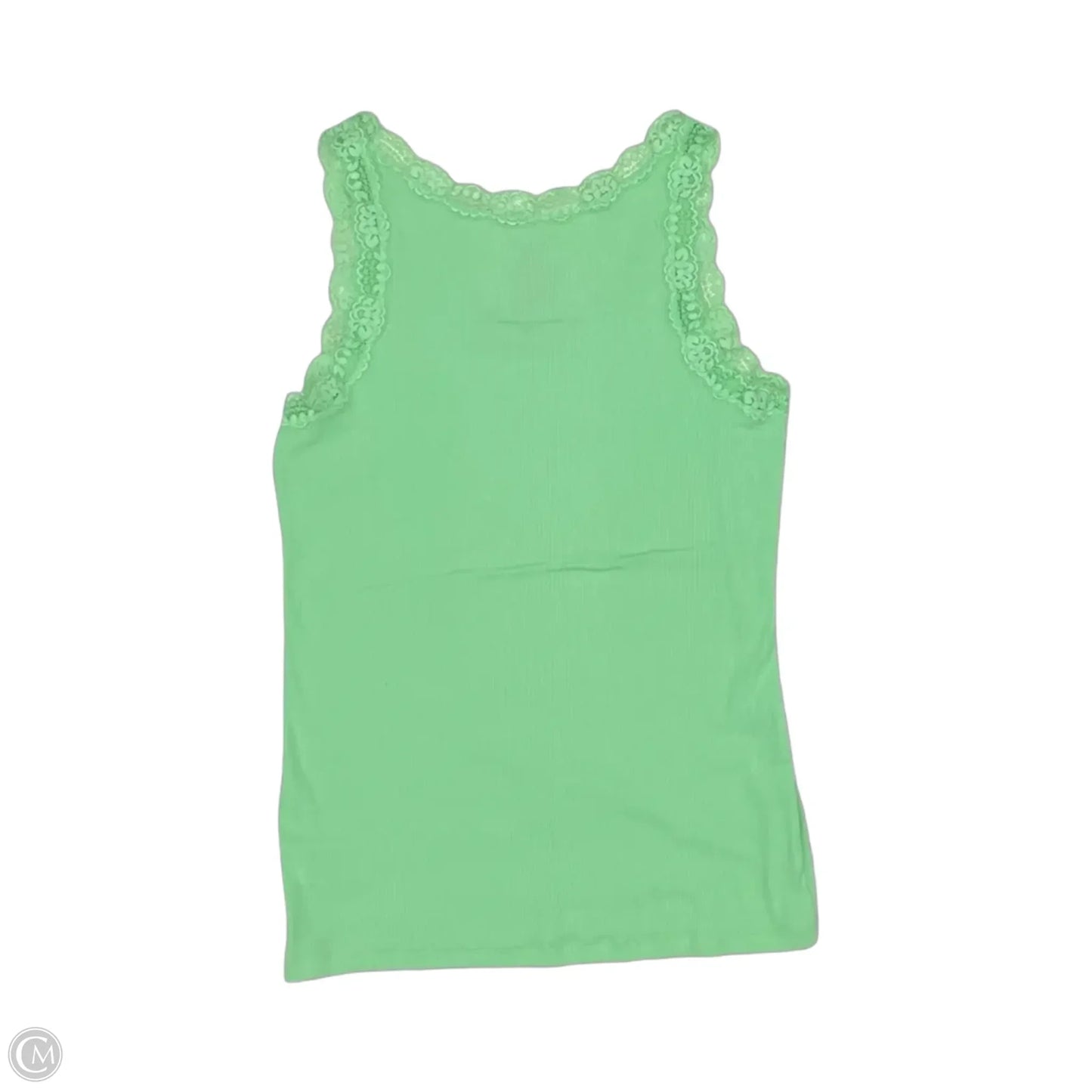 Top Sleeveless By Faded Glory In Green, Size: Xl