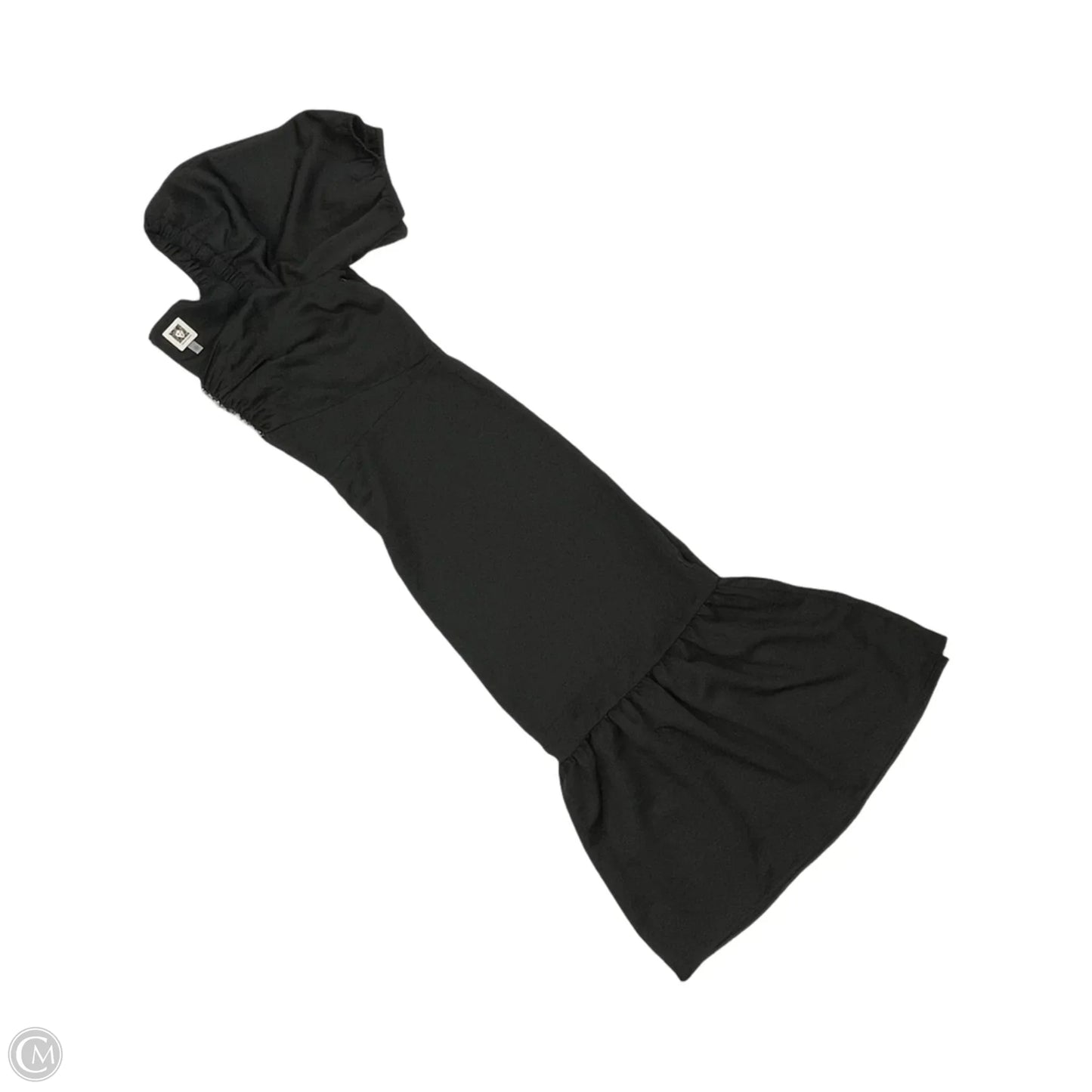 Dress Party Midi By Anne Klein In Black, Size: 16
