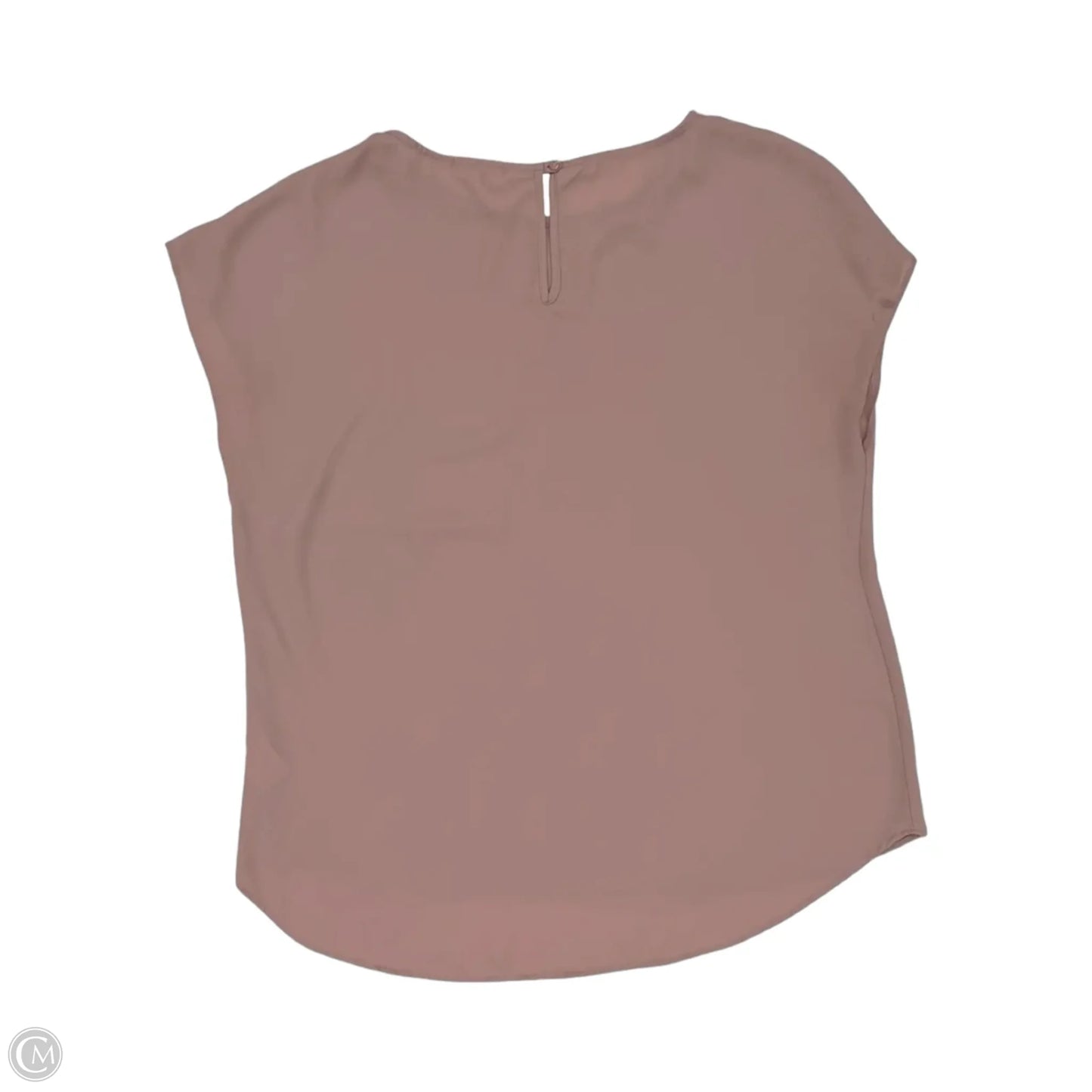 Blouse Short Sleeve By Pleione In Pink, Size: Xl