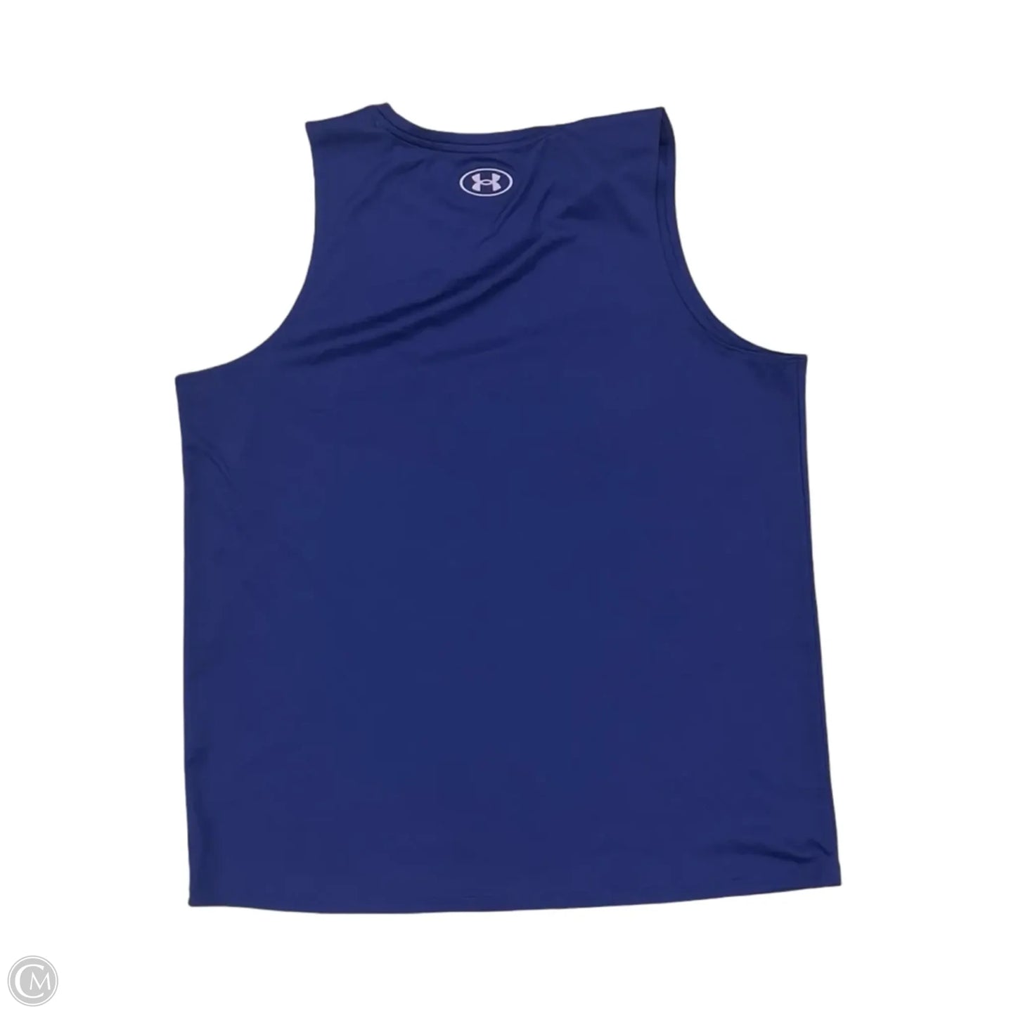 Athletic Tank Top By Under Armour In Blue, Size: M