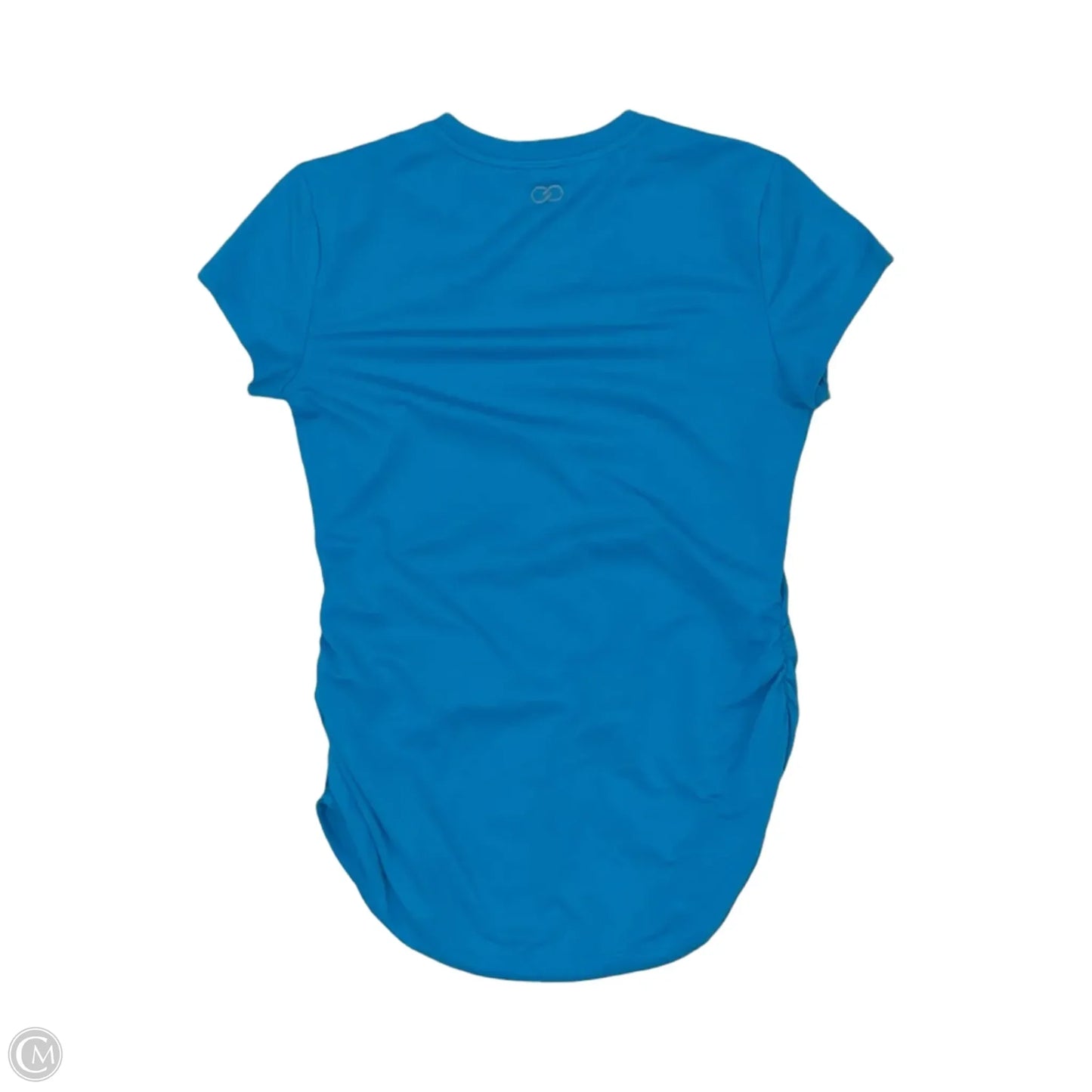 Athletic Top Short Sleeve By Calia In Blue, Size: Xs