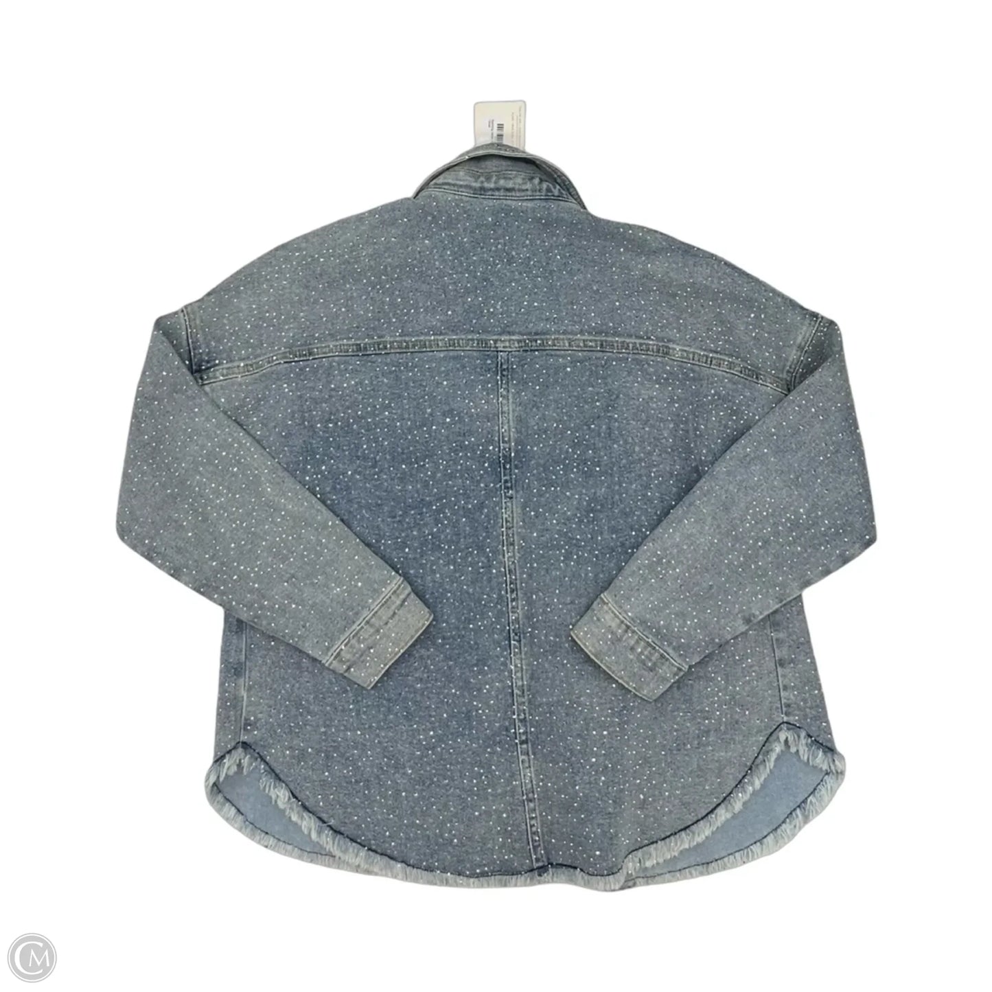 Jacket Denim By Veveret In Blue Denim, Size: S