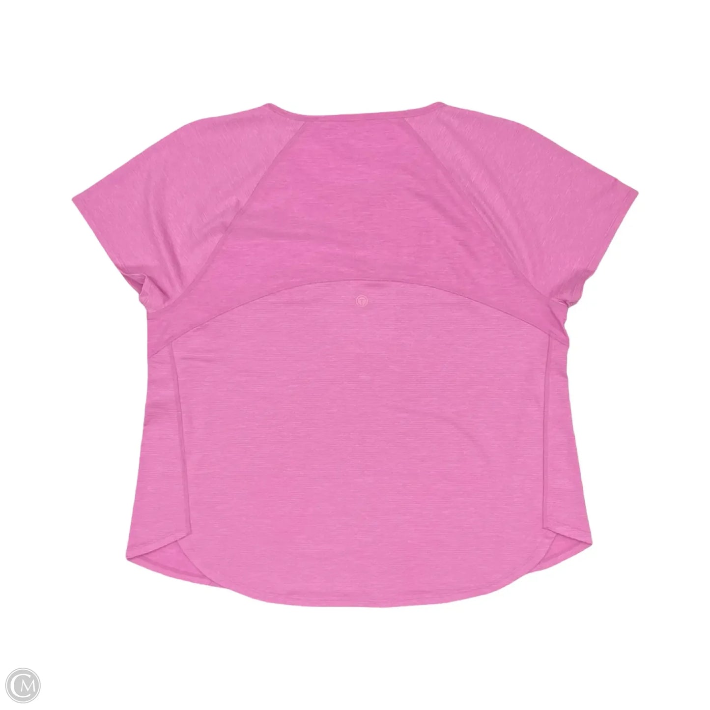 Athletic Top Short Sleeve By Talbots In Pink, Size: Xl