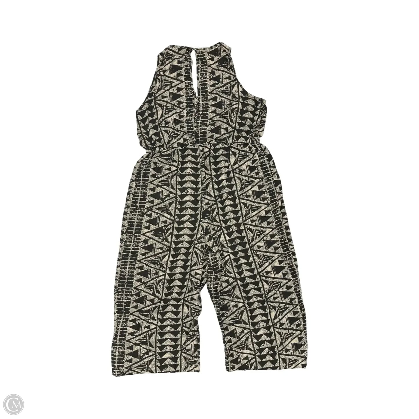 Jumpsuit By Mossimo In Black & Tan, Size: Xl