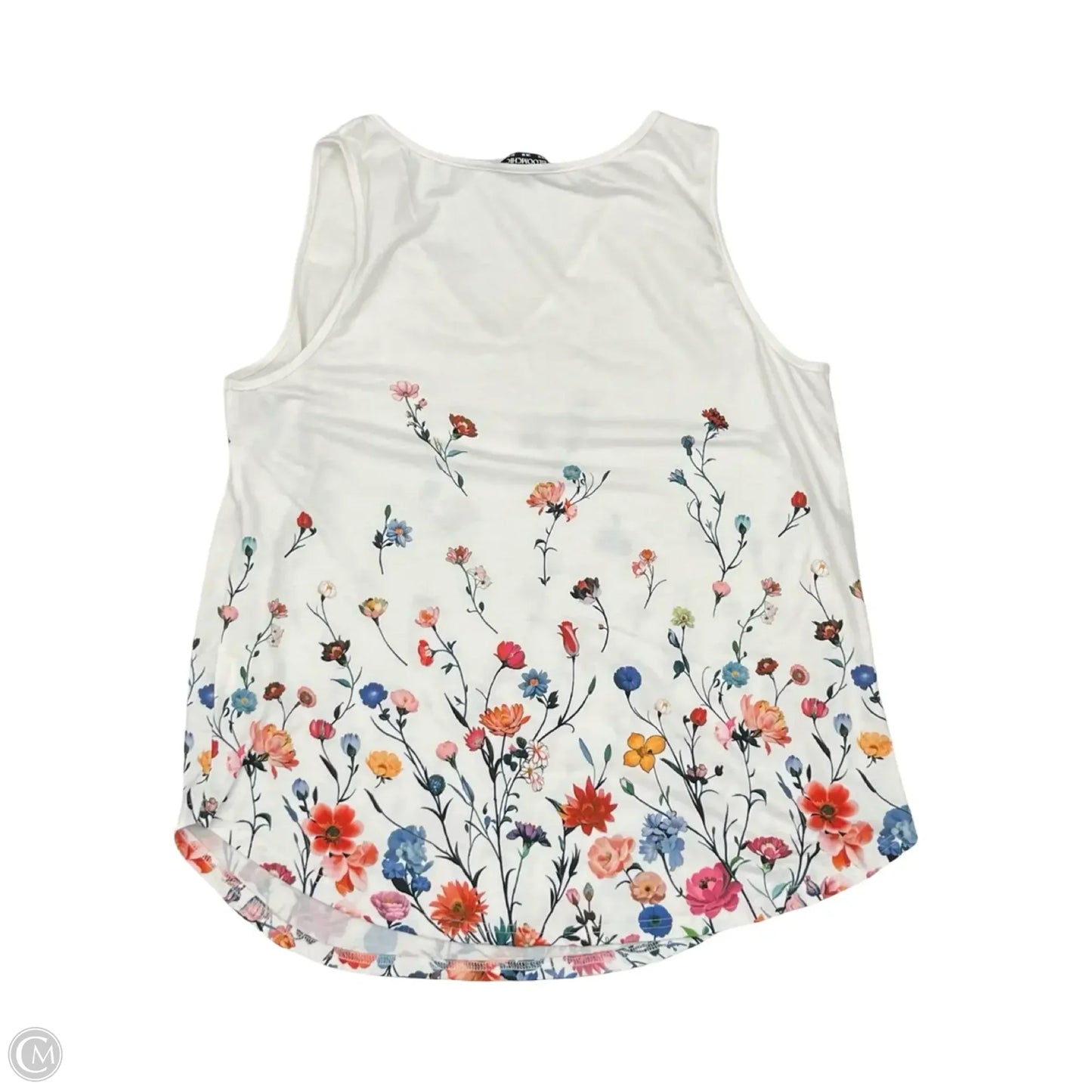 Top Sleeveless By Bloomchic In White, Size: L