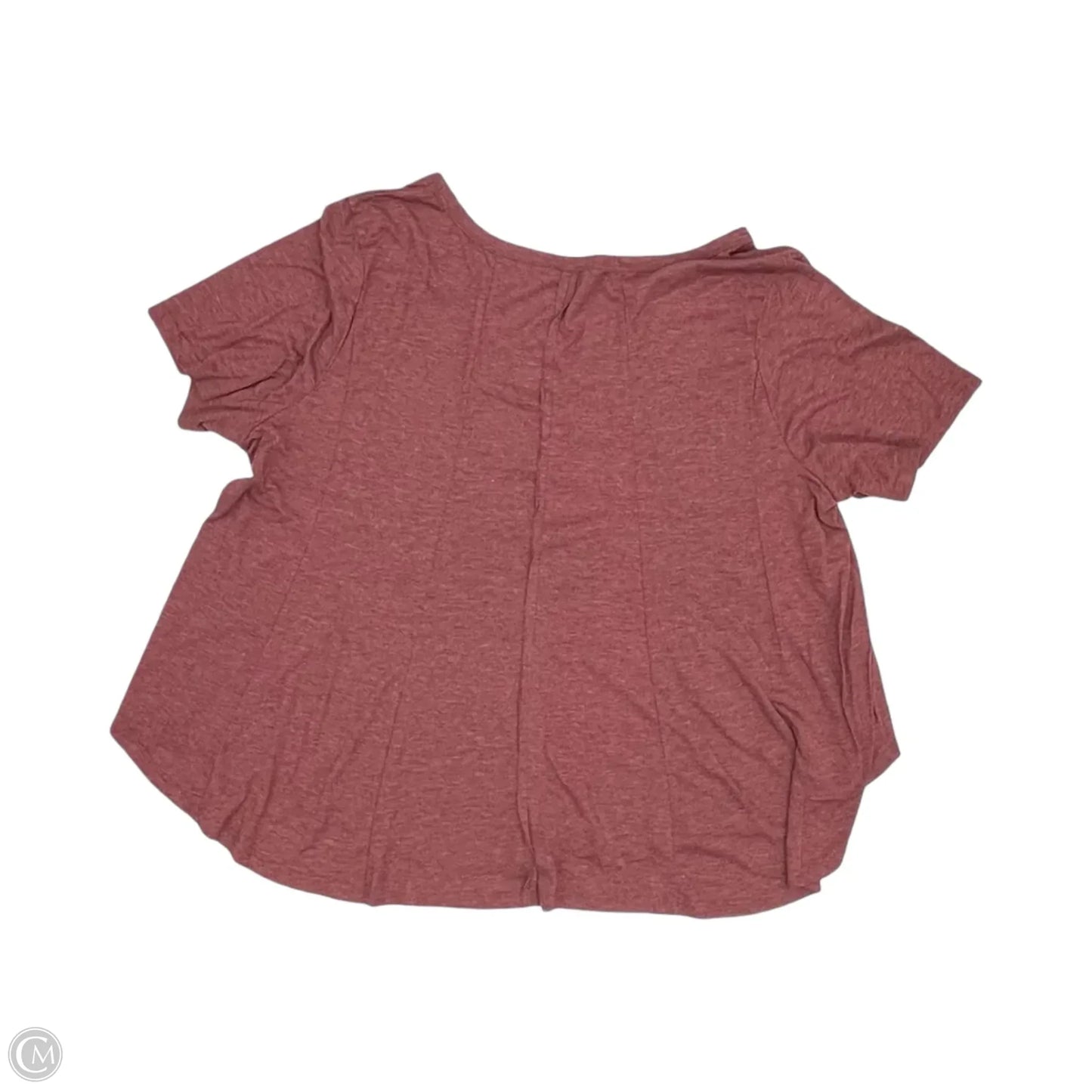 Top Short Sleeve By Bloomchic In Red, Size: 3x