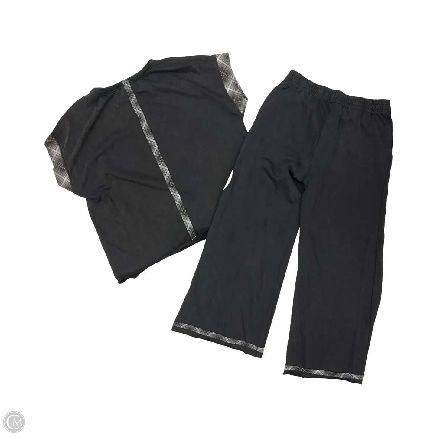 Lounge Set Pants By Umgee In Black, Size: M