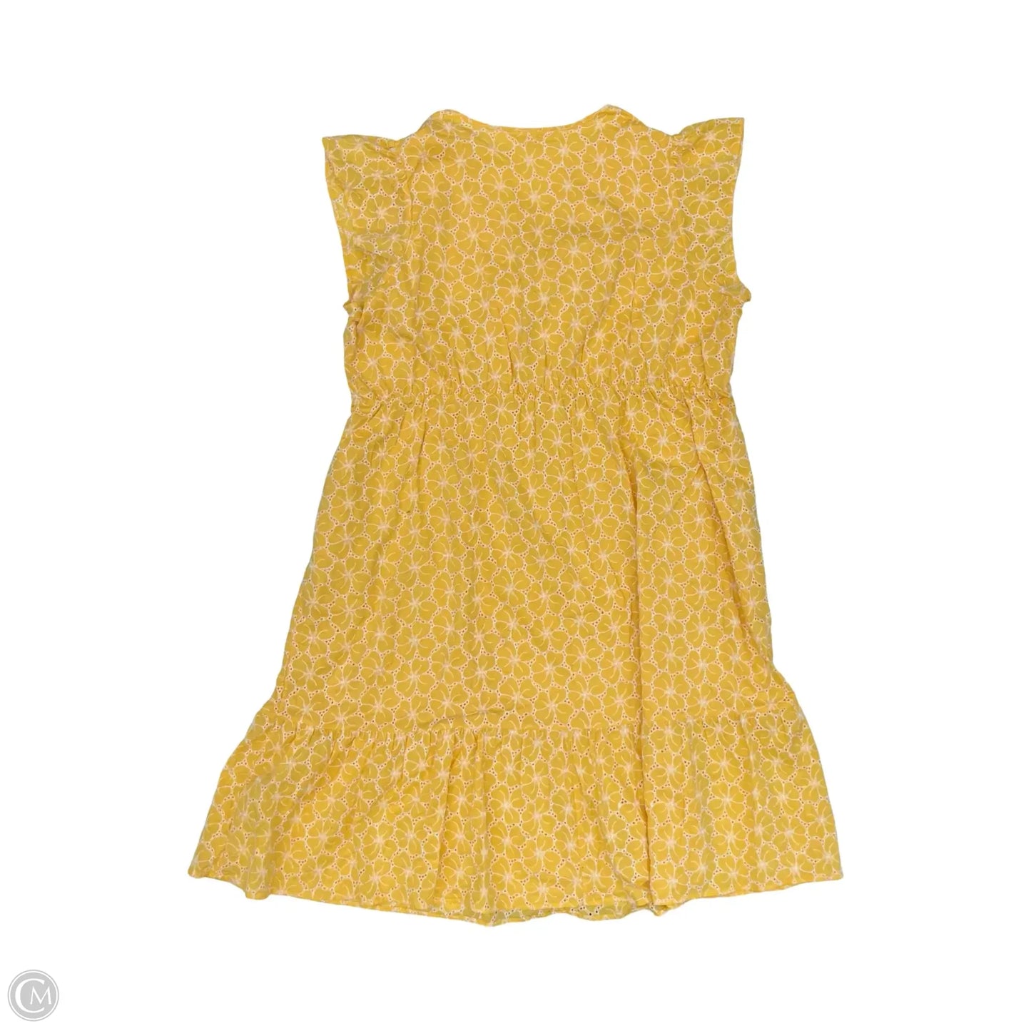 Dress Casual Maxi By Time And Tru In Yellow, Size: 4x
