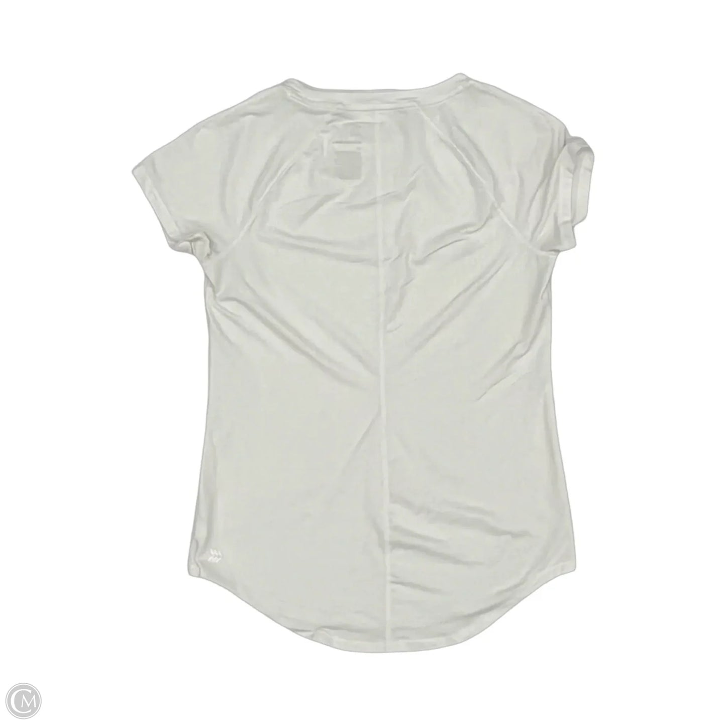 Athletic Top Short Sleeve By All In Motion In White, Size: Xs