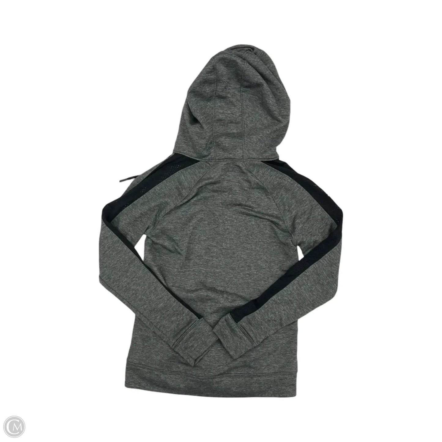 Athletic Sweatshirt Hoodie By Under Armour In Grey, Size: Xs