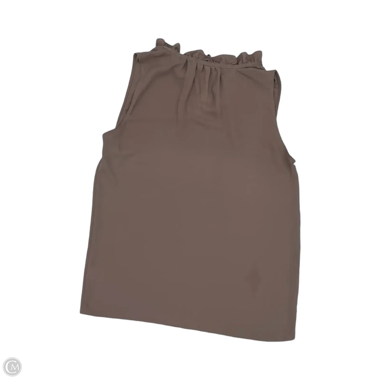 Blouse Sleeveless By Violet And Claire In Brown, Size: S