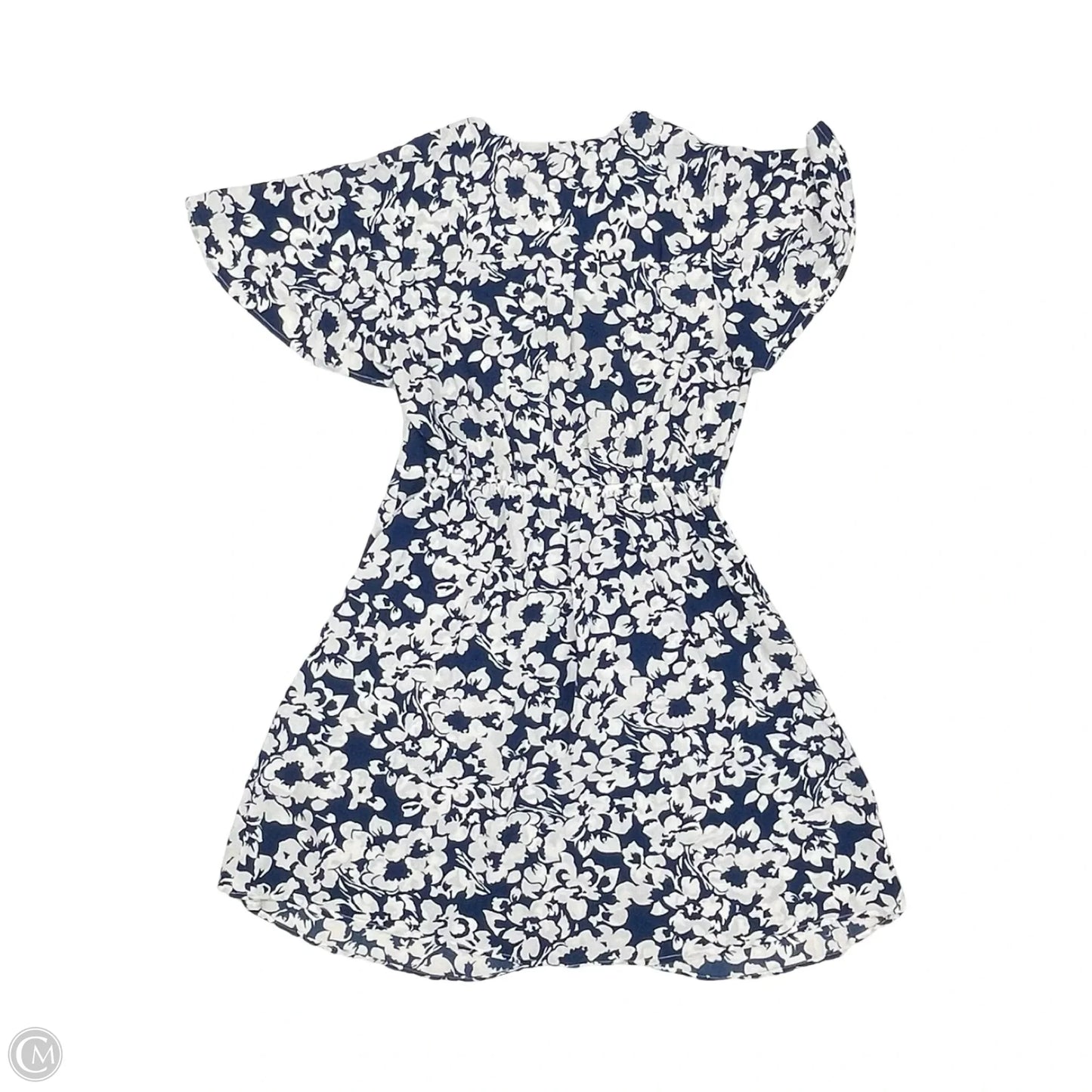 Dress Party Short By Monteau In Blue & White, Size: L