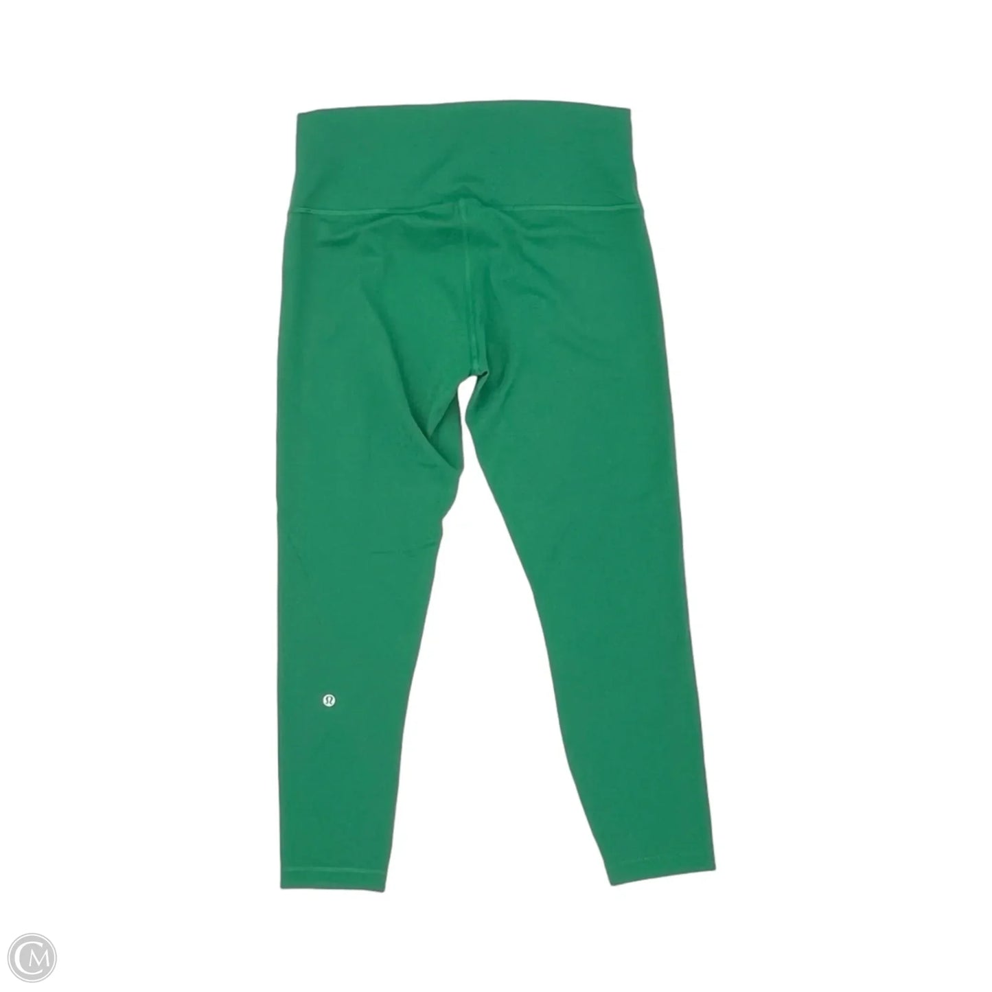 Athletic Leggings By Lululemon In Green, Size: L