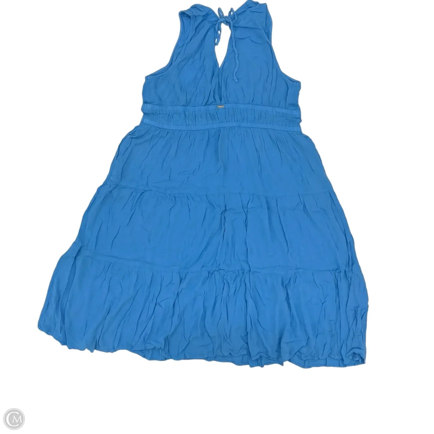 Dress Casual Midi By Clothes Mentor In Blue, Size: Xl