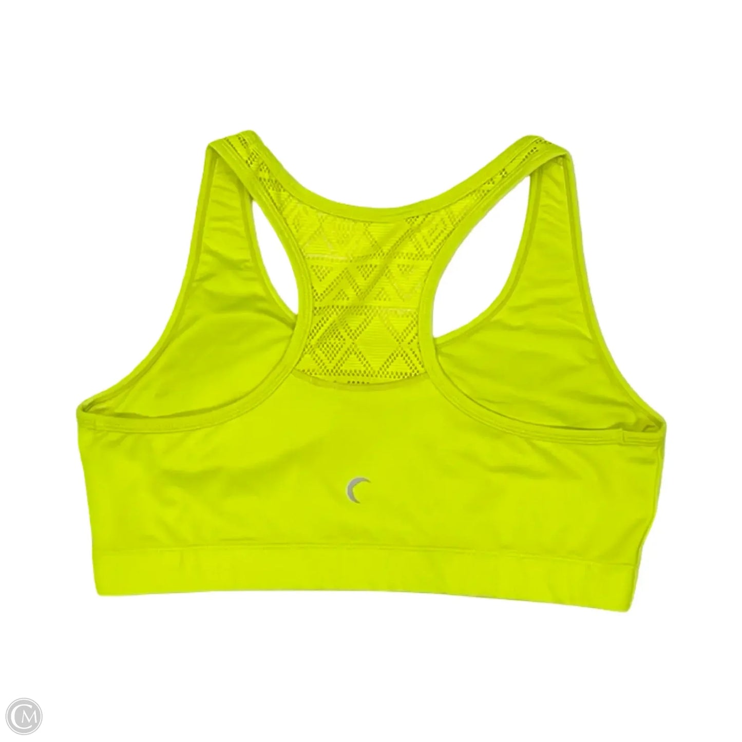 Athletic Bra By Zyia In Yellow, Size: Xl