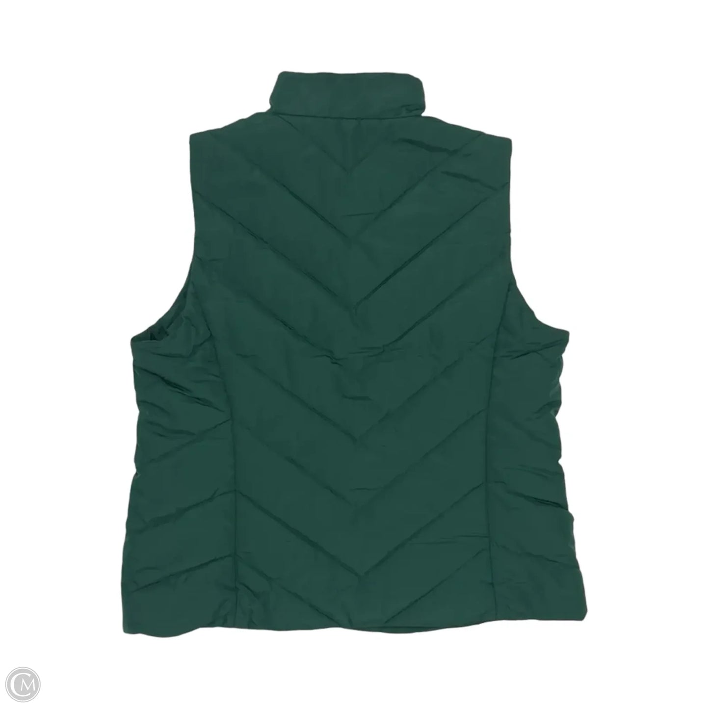 Vest Designer By Michael Kors In Green, Size: L