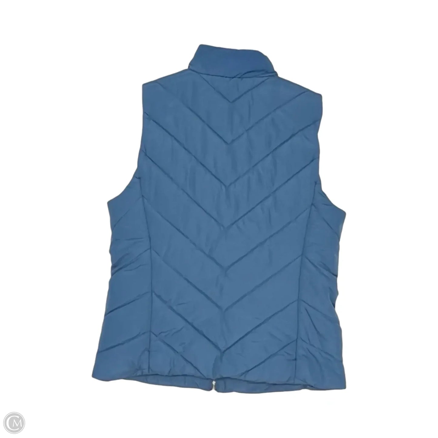 Vest Designer By Michael Kors In Blue, Size: L