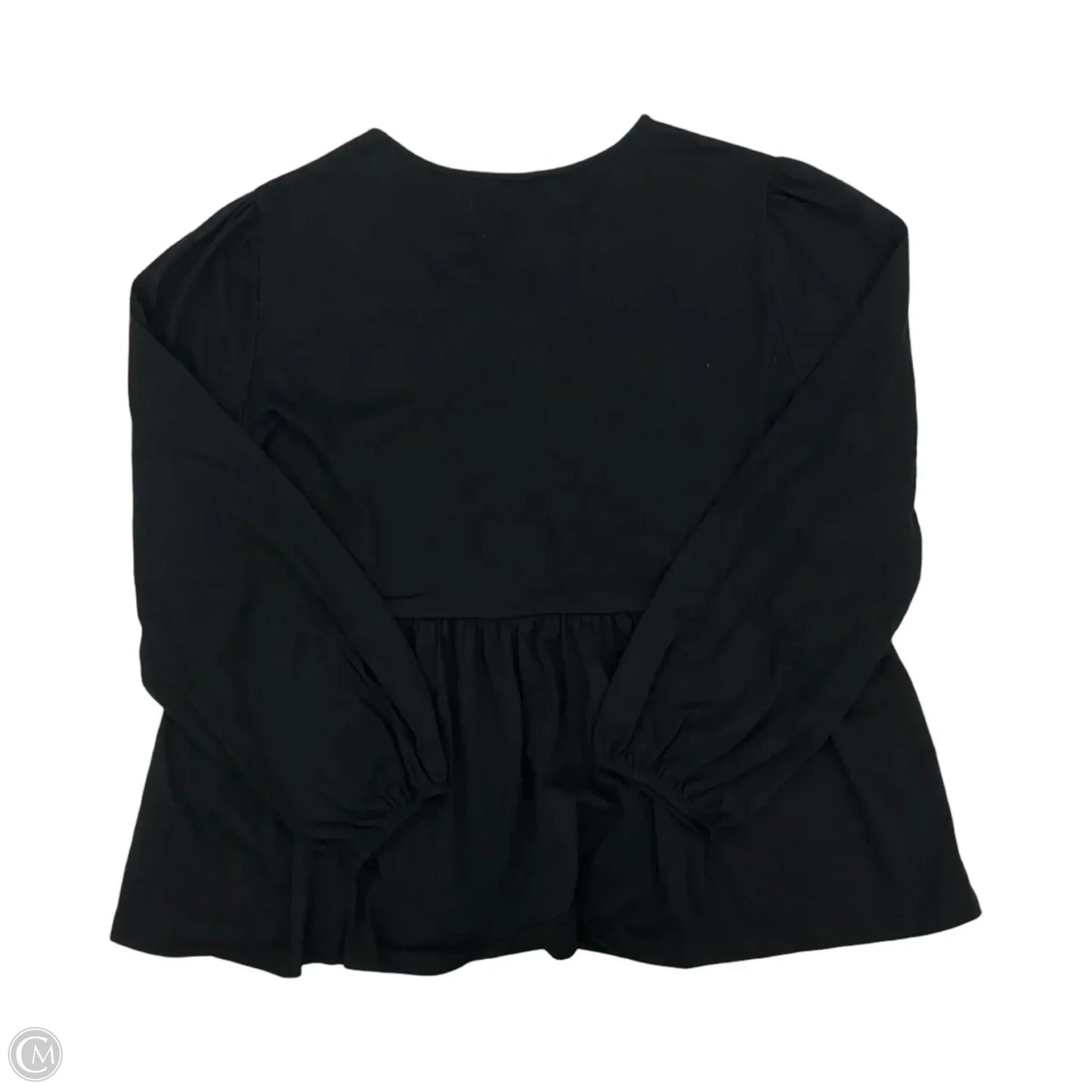 Top Long Sleeve By Cmf In Black, Size: 3x