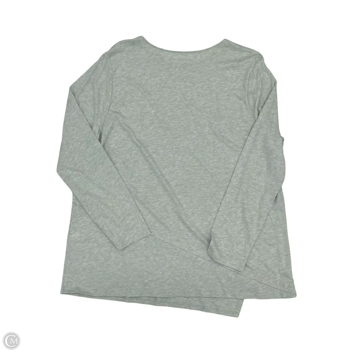 Top Long Sleeve By Pure Jill In Green, Size: Xl