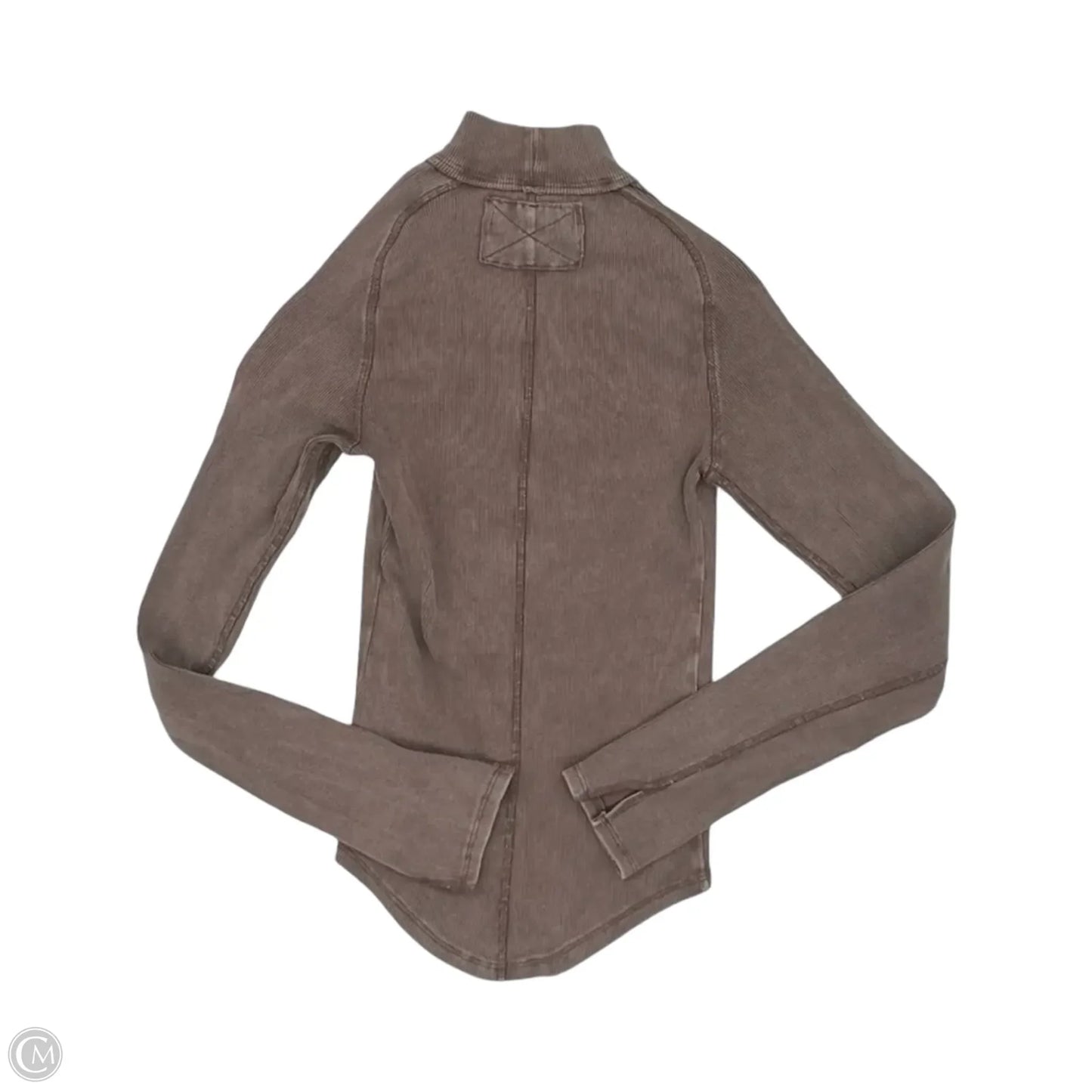Top Long Sleeve By We The Free In Brown, Size: Xs