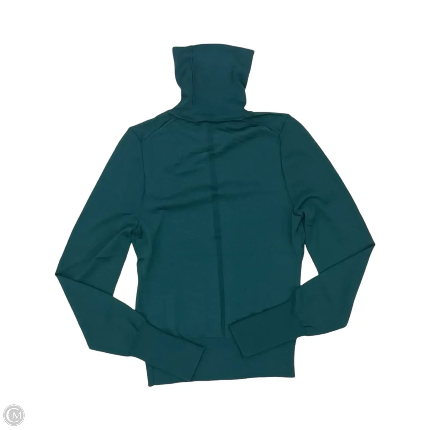 Top Long Sleeve By Express In Teal, Size: Xs