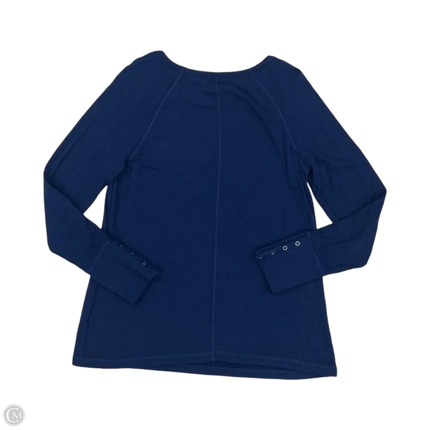 Top Long Sleeve By Maurices In Blue, Size: L