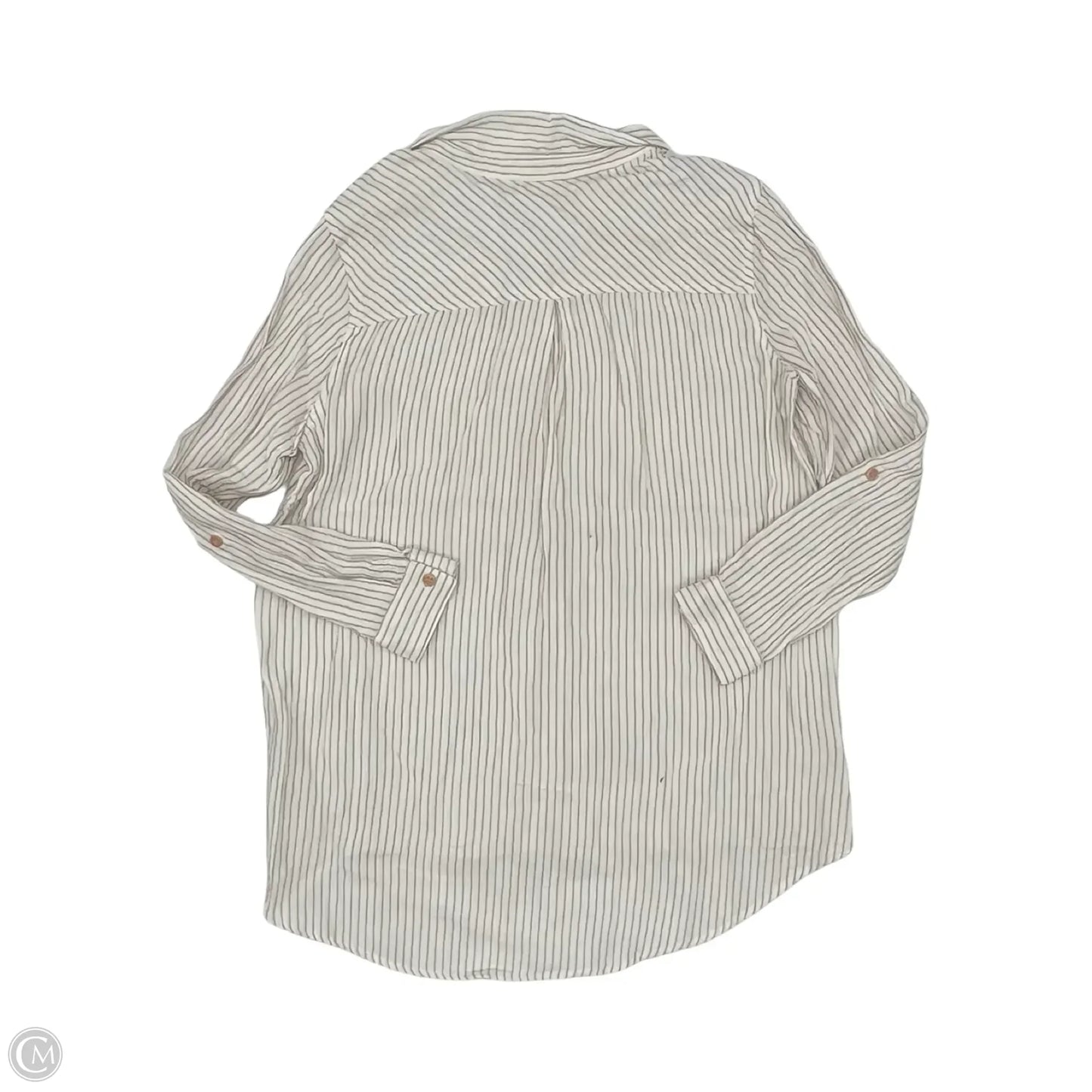 Top Long Sleeve By Maurices In Cream, Size: Xl