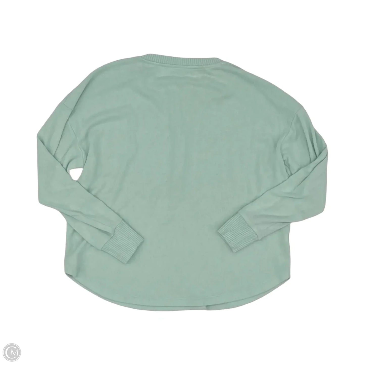 Top Long Sleeve By Loft In Green, Size: M