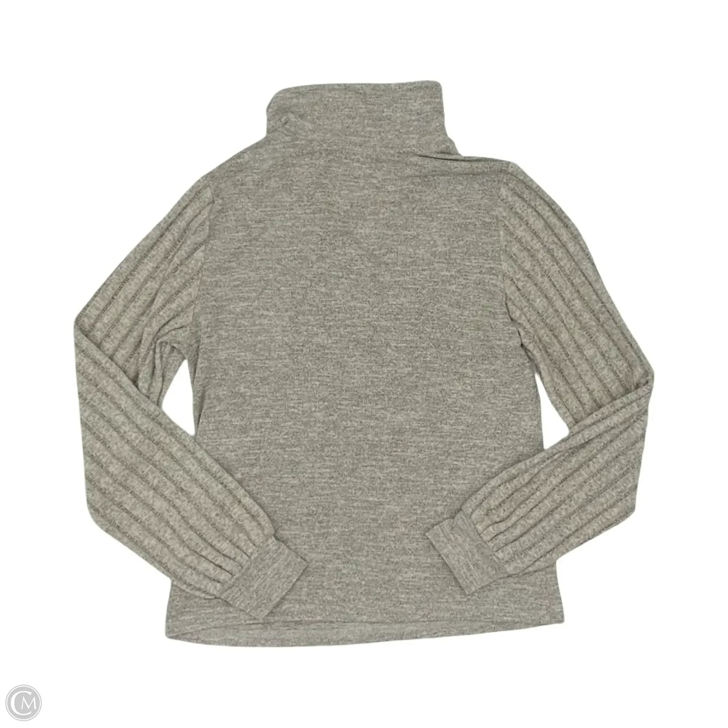Top Long Sleeve By Cme In Brown, Size: S