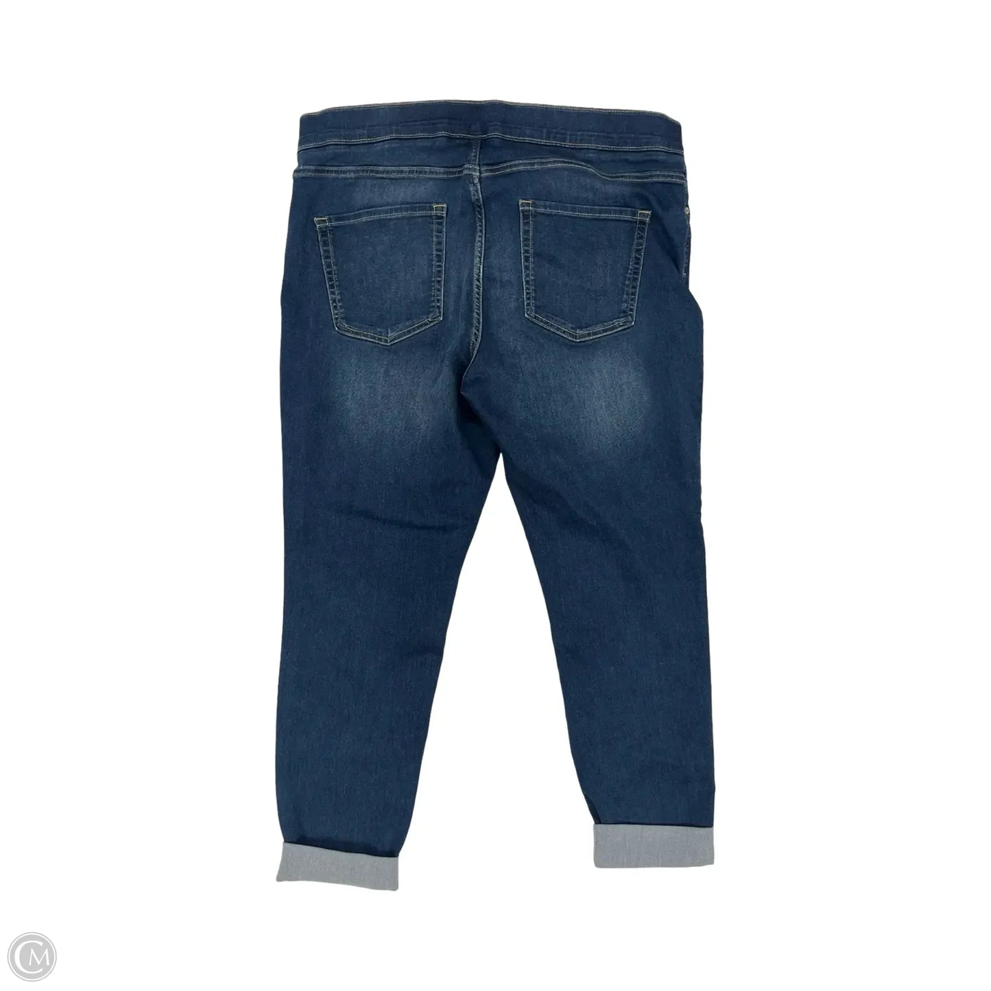 Jeans Jeggings By Falls Creek In Blue Denim, Size: 18