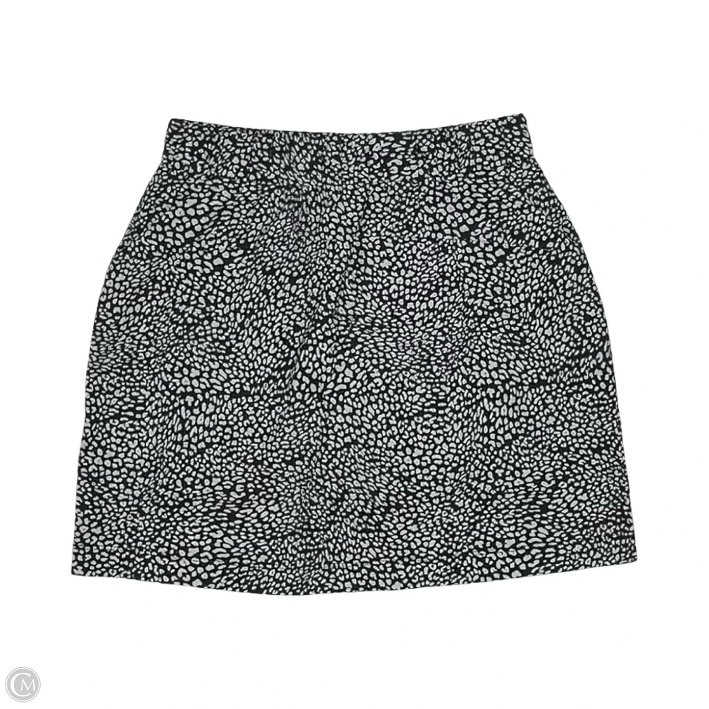 Athletic Skort By Lou And Grey In Black & Grey, Size: Xs