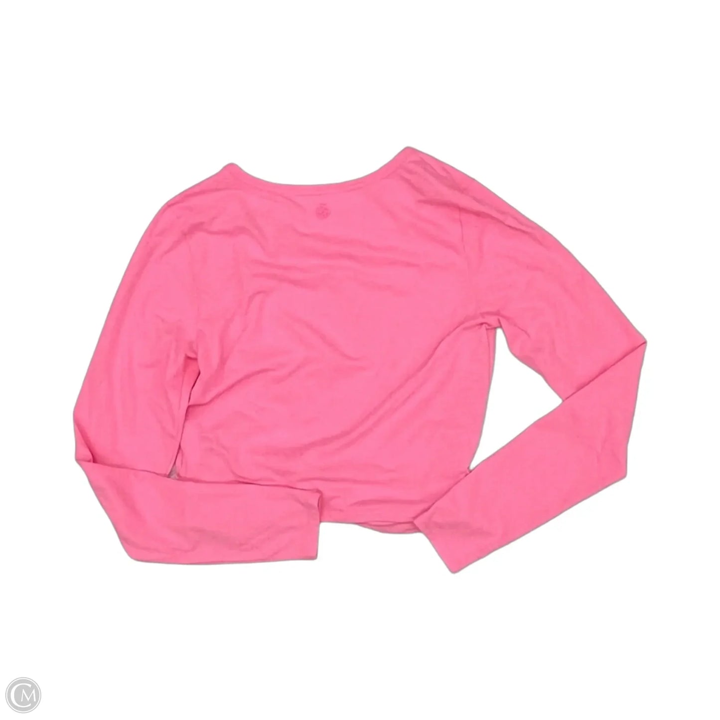 Top Long Sleeve Designer By Lilly Pulitzer In Pink, Size: M
