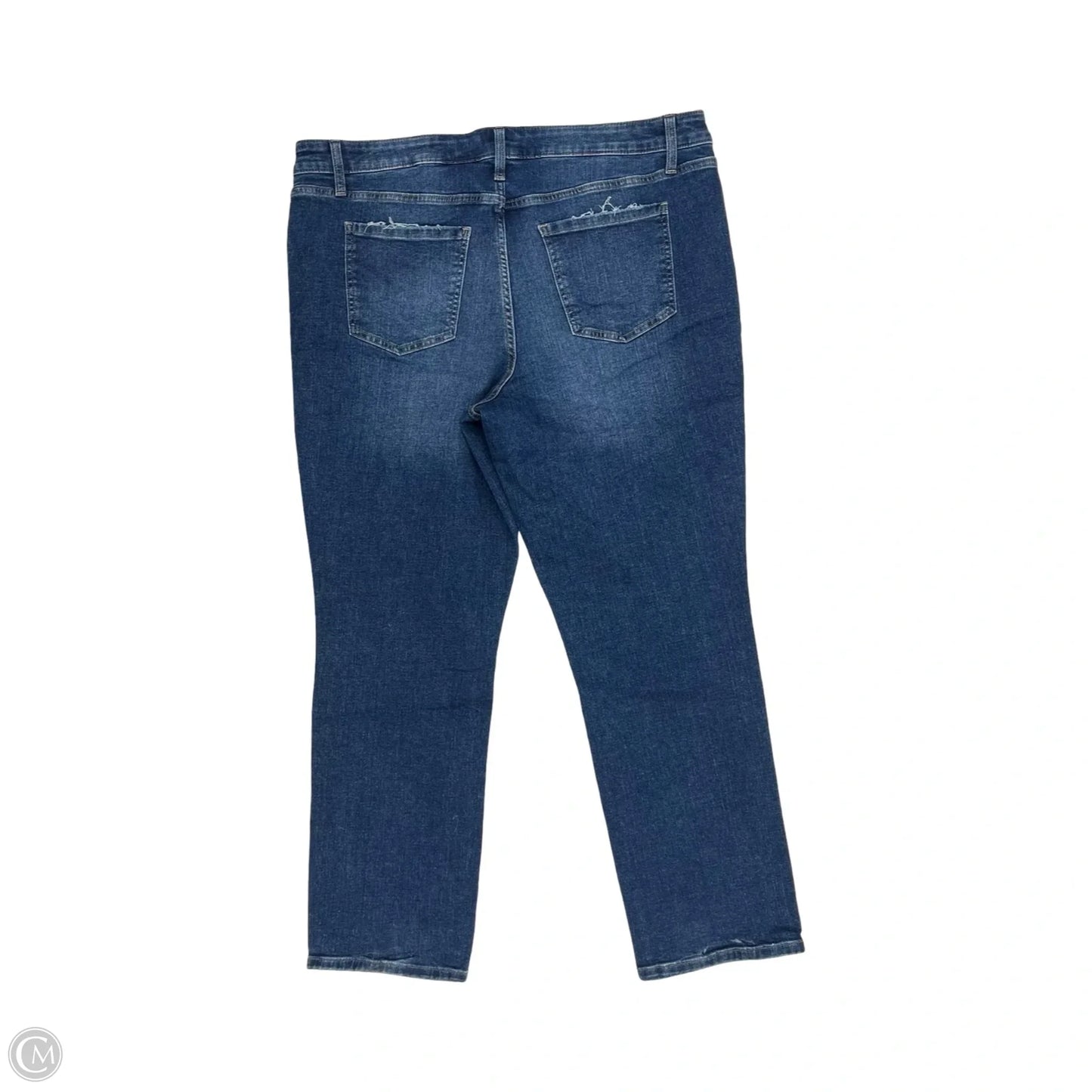 Jeans Straight By Maurices In Blue Denim, Size: 20w