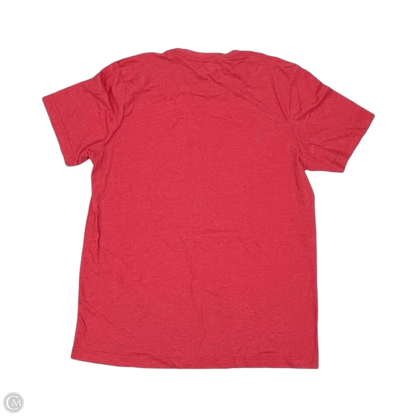 Top Short Sleeve By Bella + Canvas In Red, Size: L