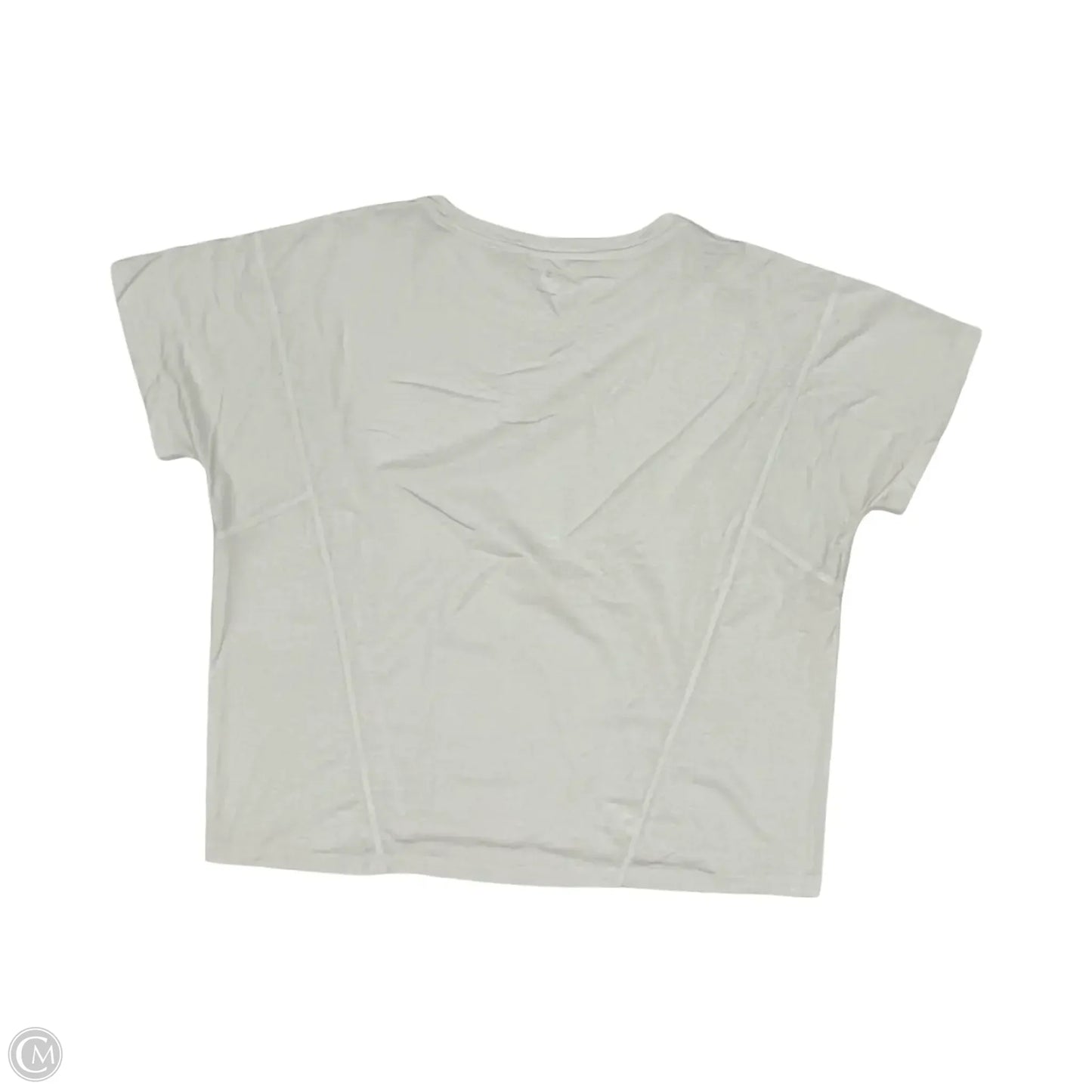 Top Short Sleeve By Lou And Grey In White, Size: L