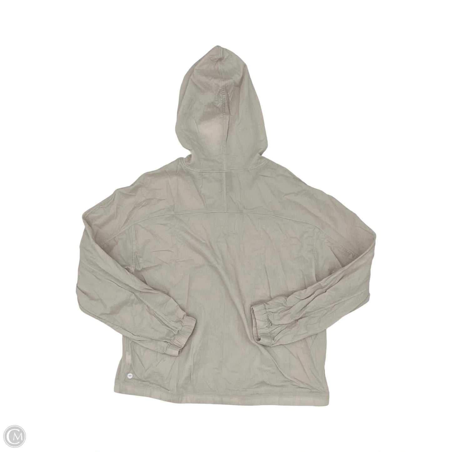 Athletic Jacket By Avia In Tan, Size: L