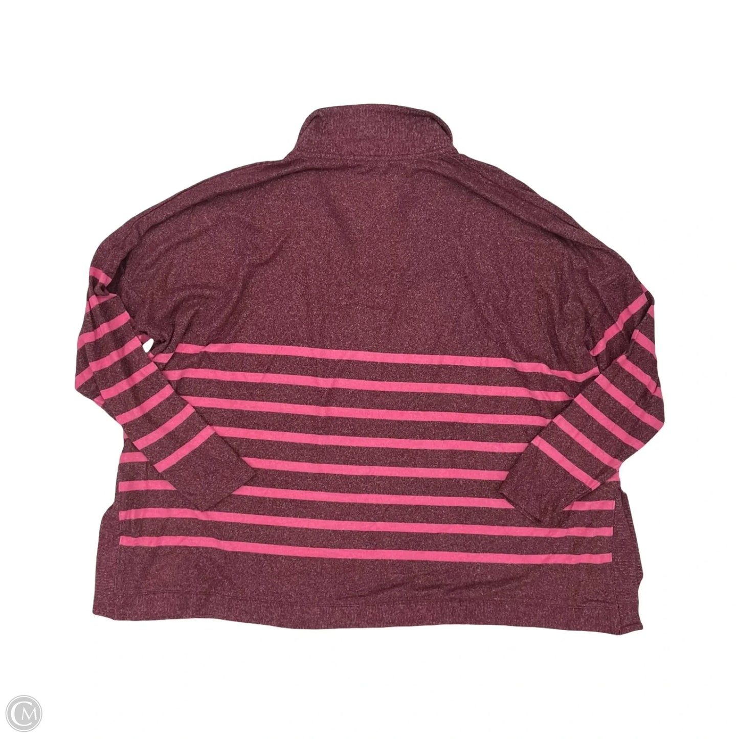 Top Long Sleeve By Maurices In Maroon, Size: Xl
