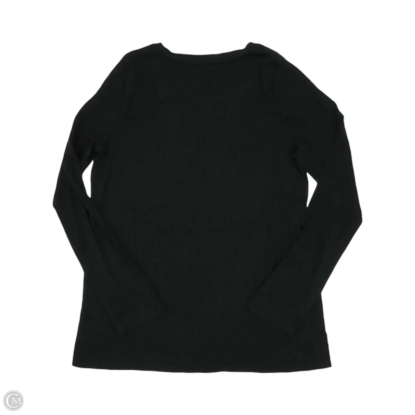 Top Long Sleeve Basic By J. Jill In Black, Size: M