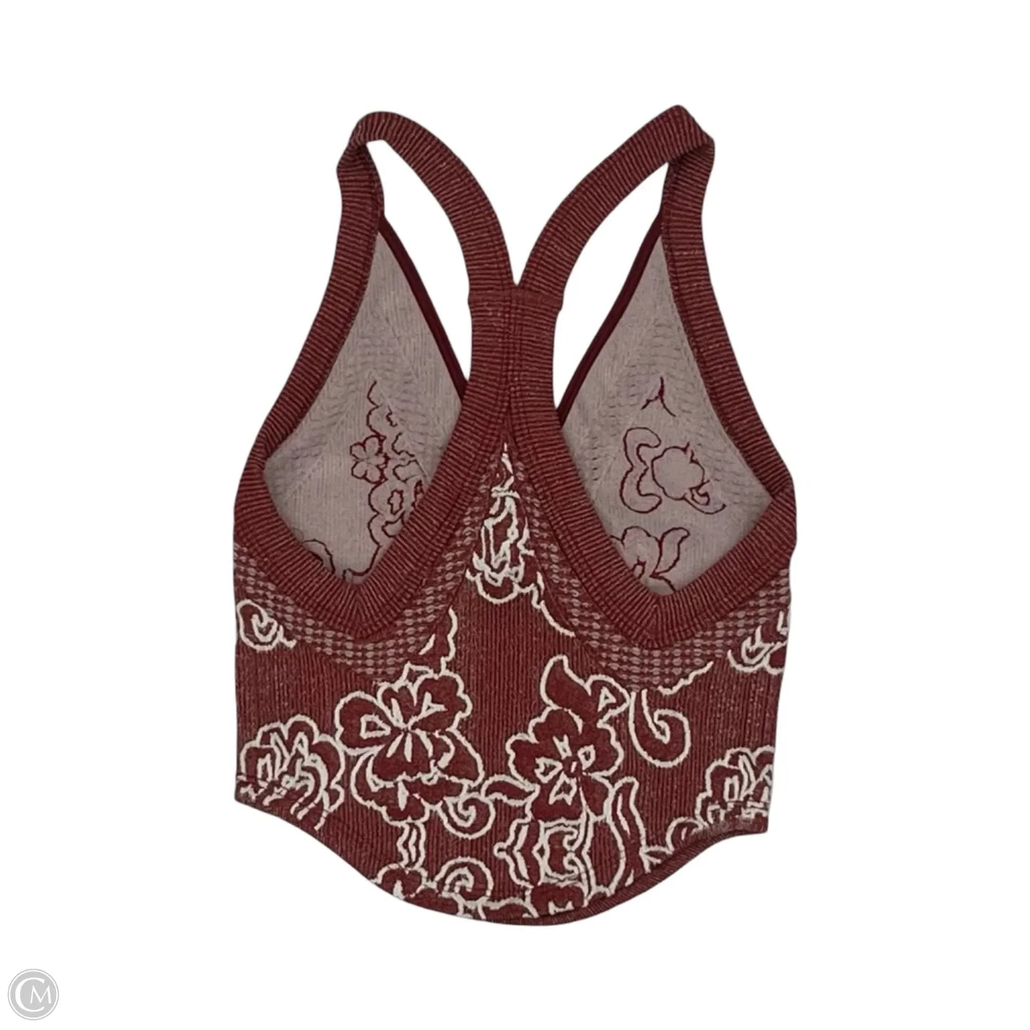 Tank Top By Free People In Red & White, Size: Xs