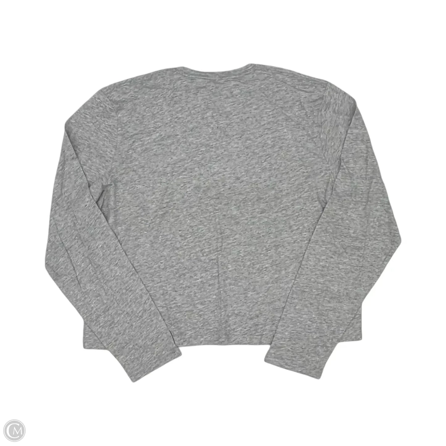 Top Long Sleeve Basic By Polo Ralph Lauren In Grey, Size: Xl