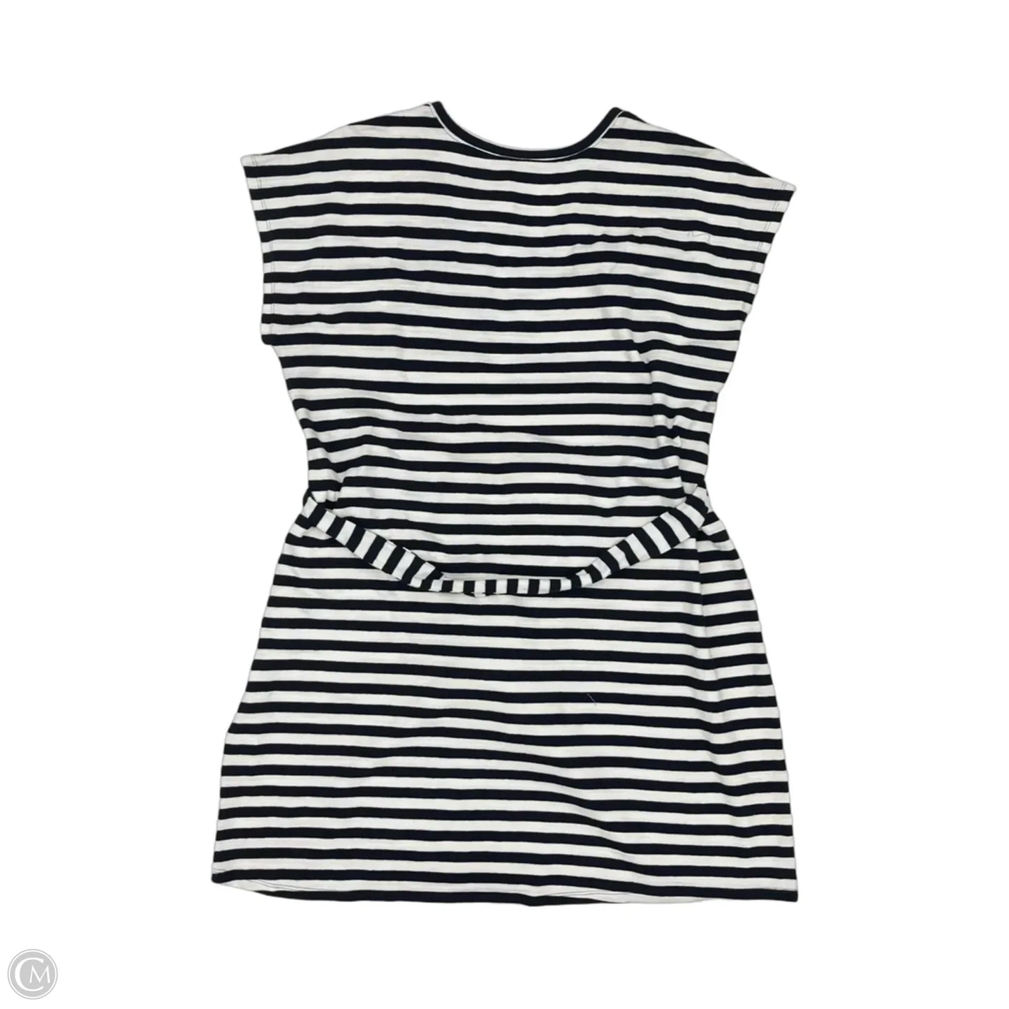 Dress Casual Short By Lane Bryant In Blue & White, Size: 3x