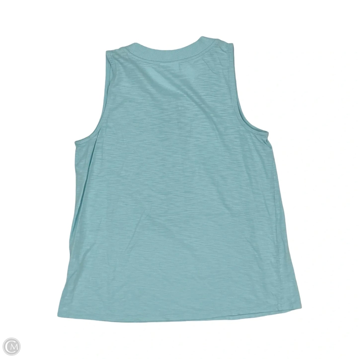 Top Sleeveless By J. Jill In Aqua, Size: M
