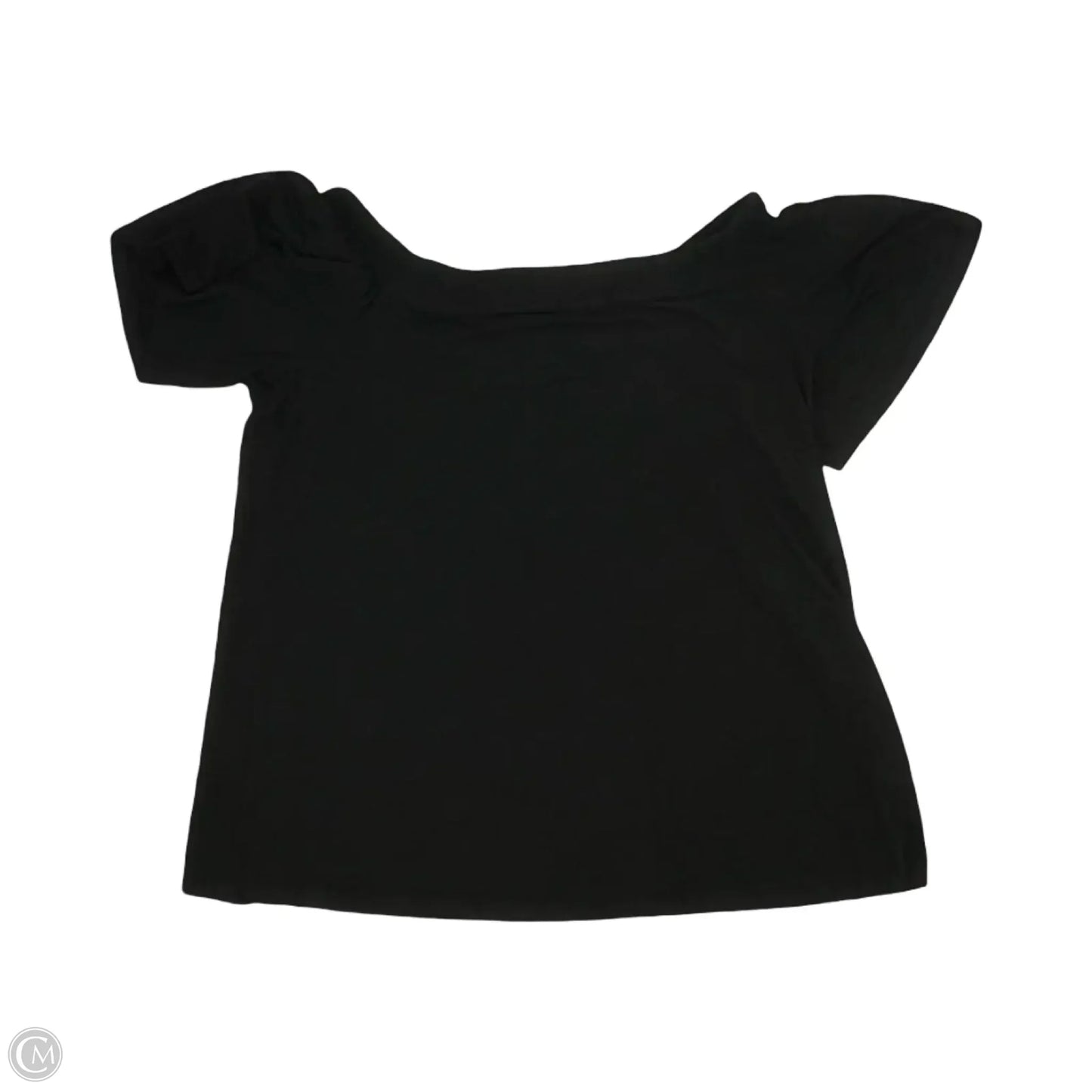 Top Short Sleeve By J. Jill In Black, Size: Sp