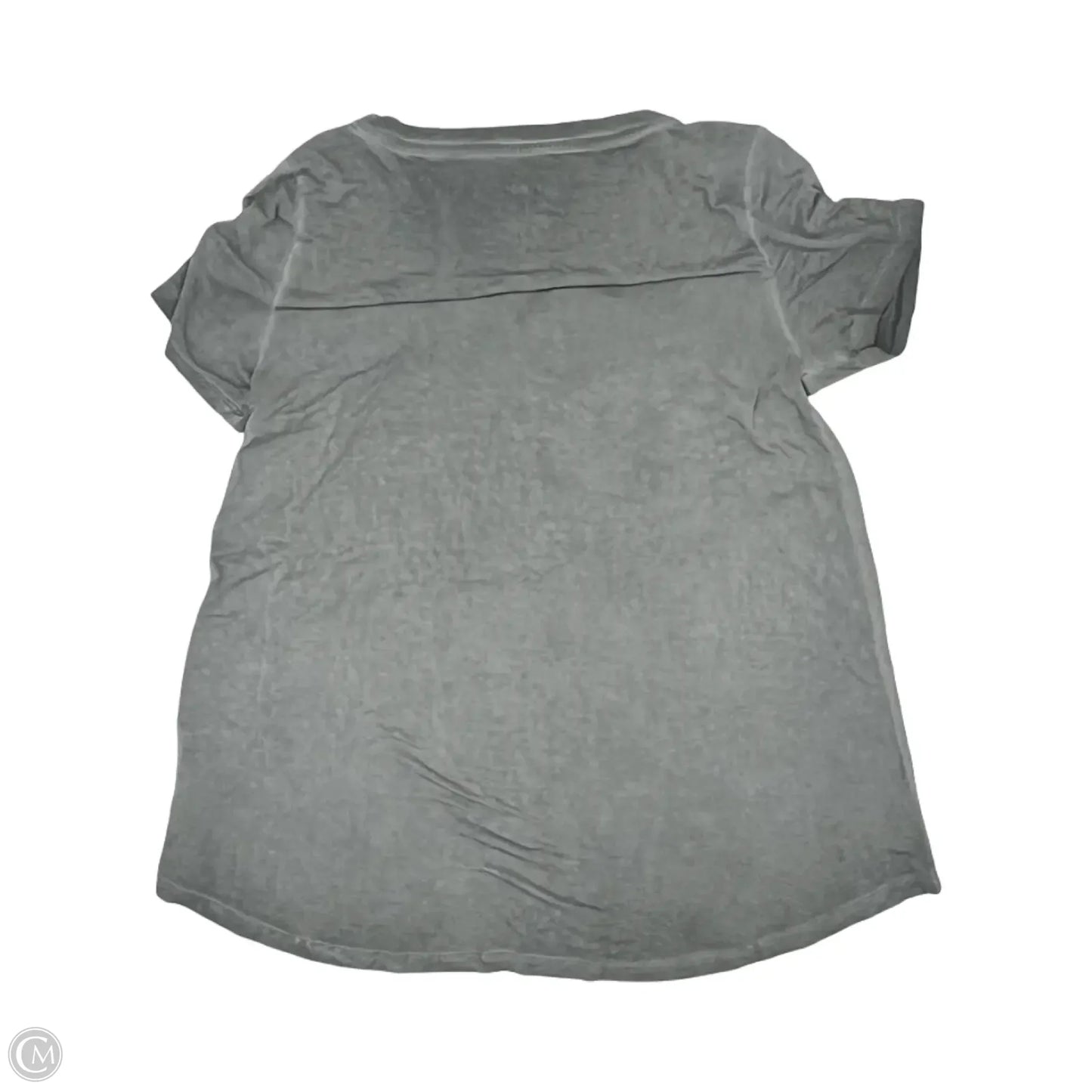 Top Short Sleeve By American Eagle In Grey, Size: S