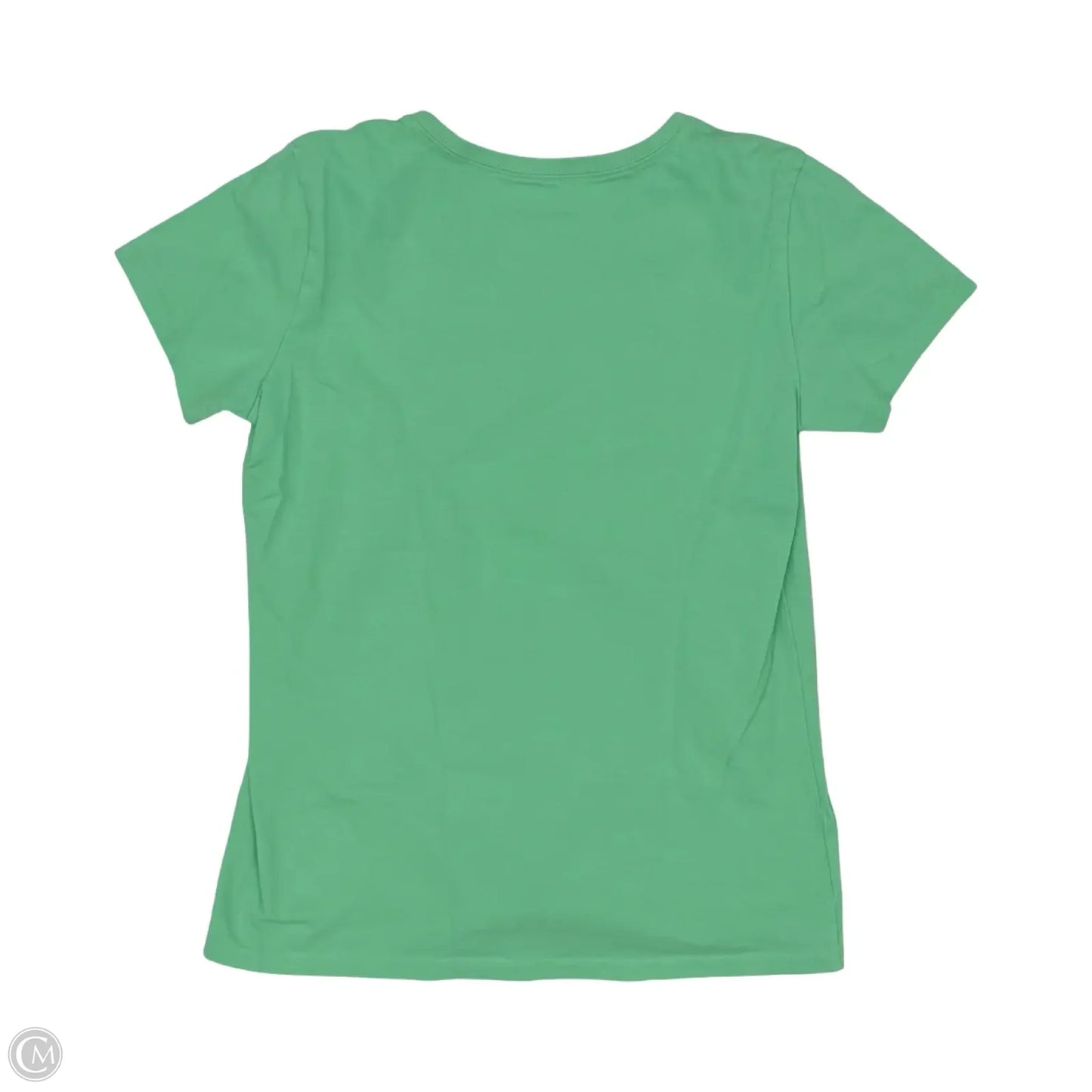 Top Short Sleeve By Life Is Good In Green, Size: M